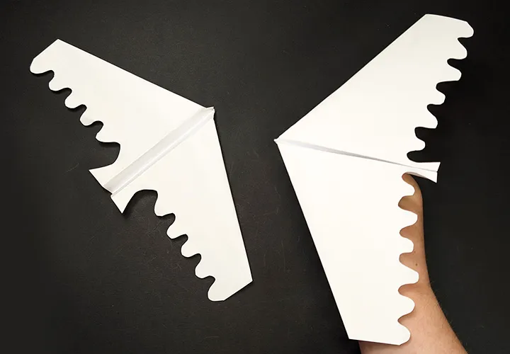 Wave Glider Papierflieger basteln: Einfache Anleitung für Kinder