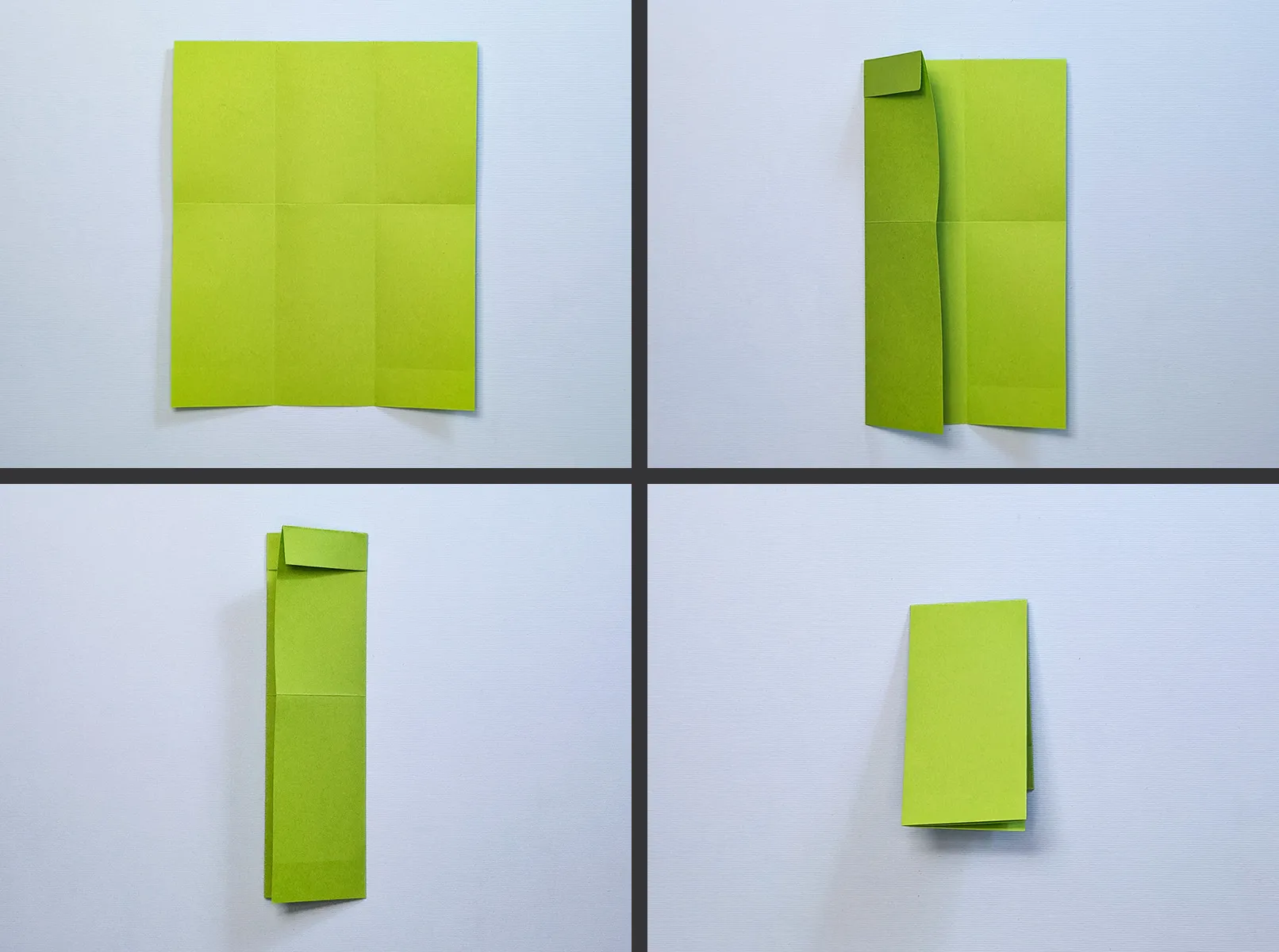 Origami sarung tangan Natal: Panduan langkah demi langkah dengan foto. Gambar 3