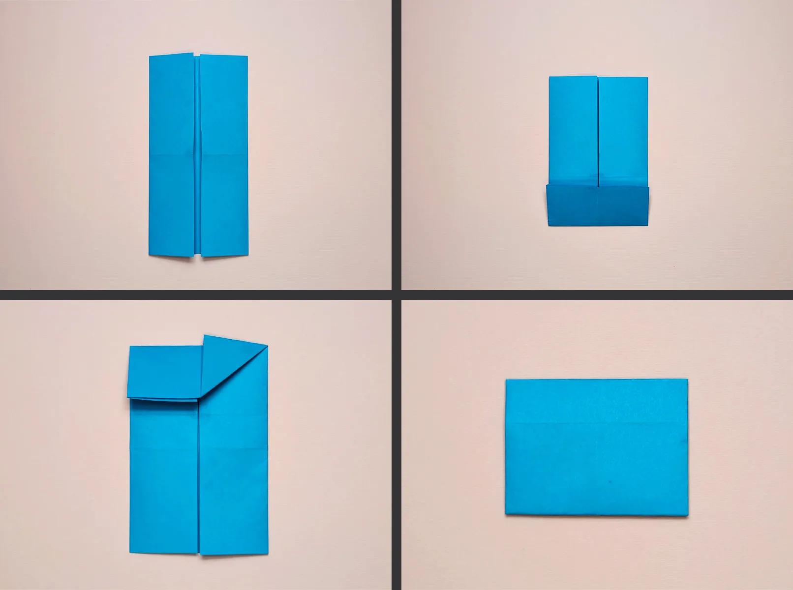 Patung Salju Origami: Panduan langkah demi langkah dengan foto. Gambar 2
