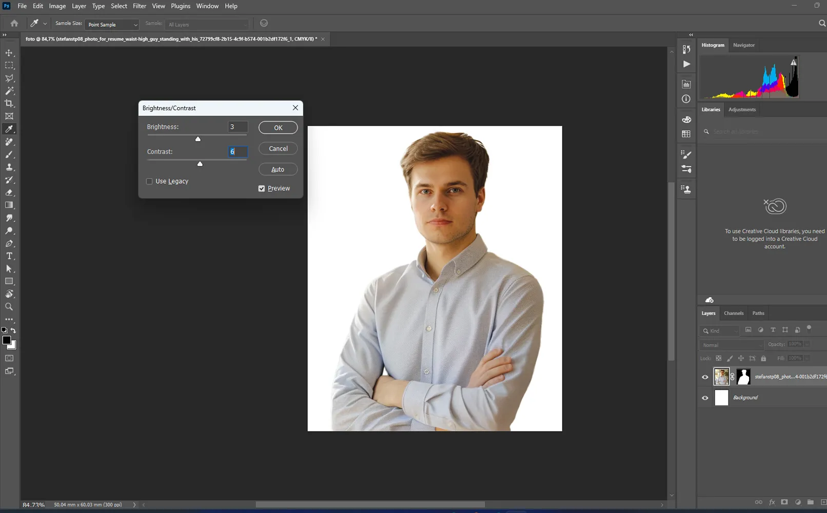 fotografia v životopise