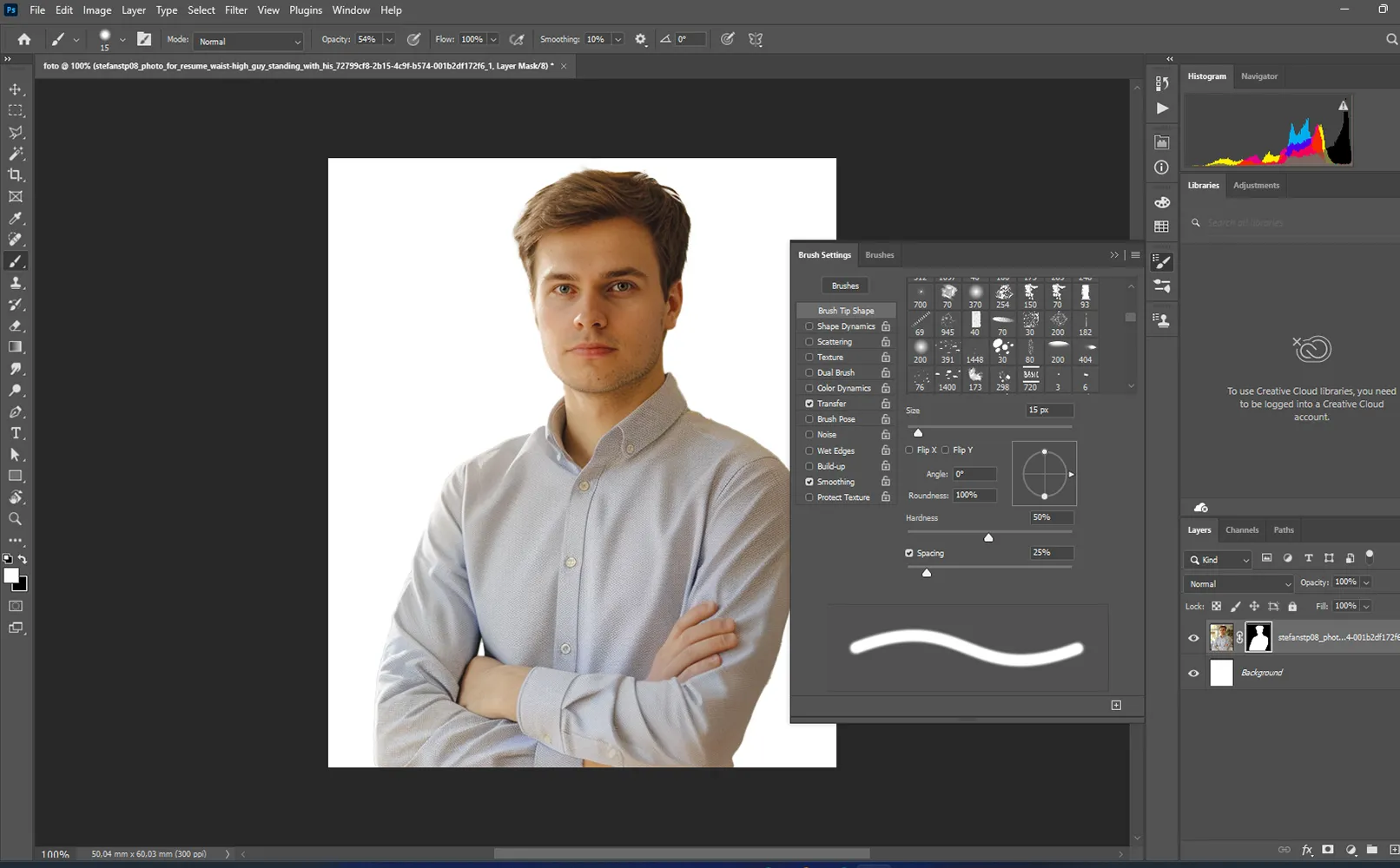 fotografia pri žiadosti