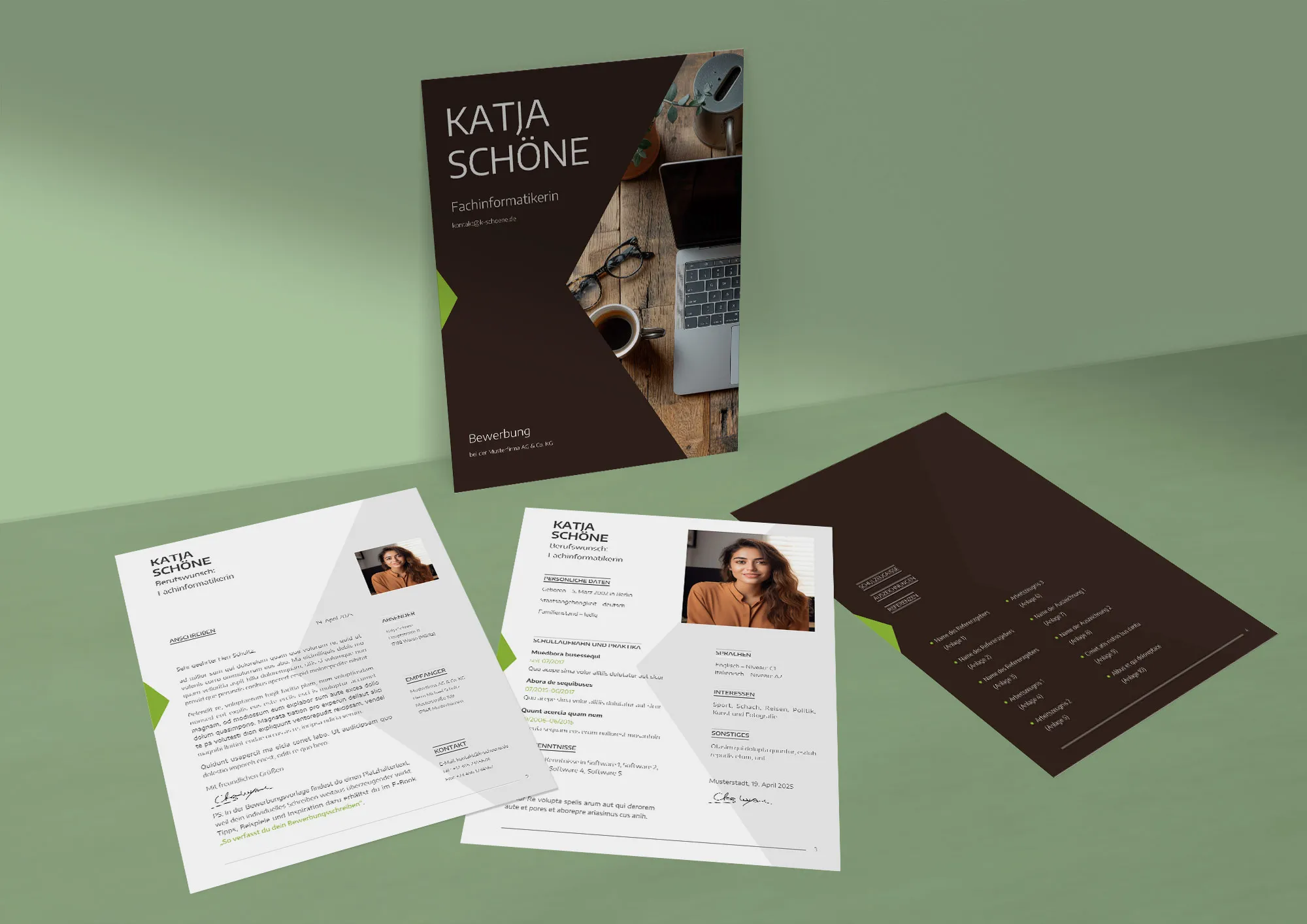 Application as Account Manager: Download cover letter and CV template