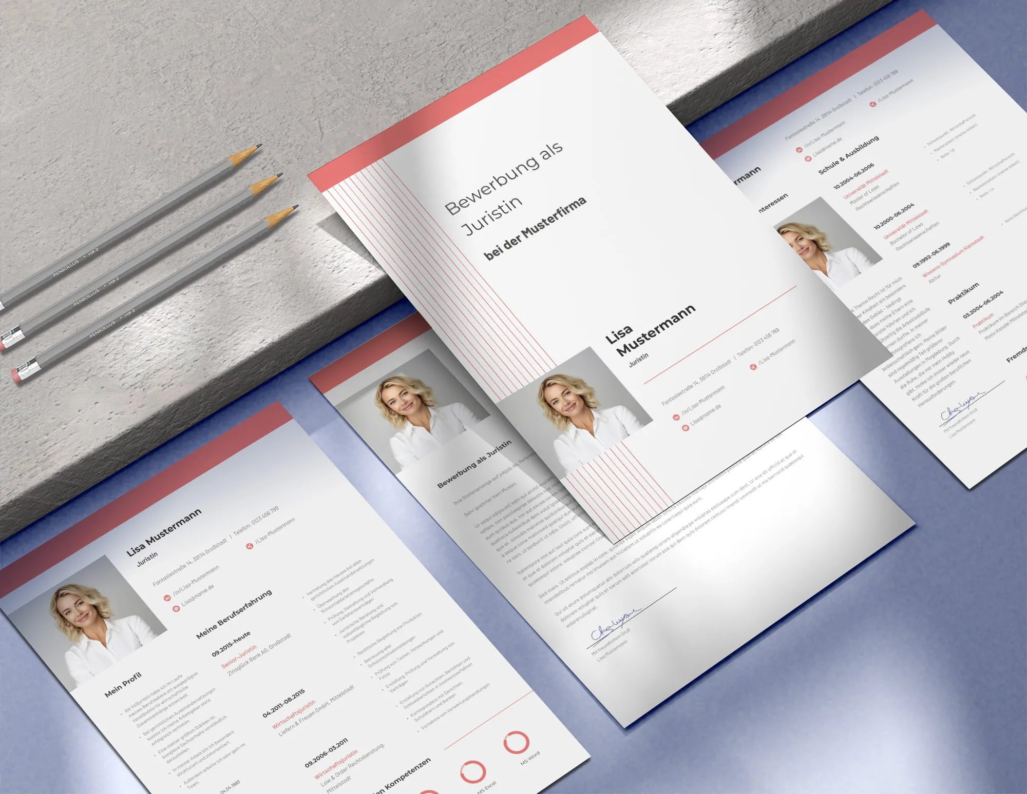 Application as a requirements manager: template for cover letter and CV