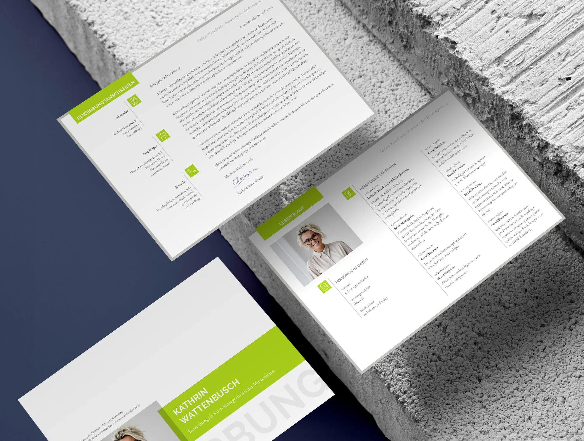 Job application as an employment agent: cover letter and CV template