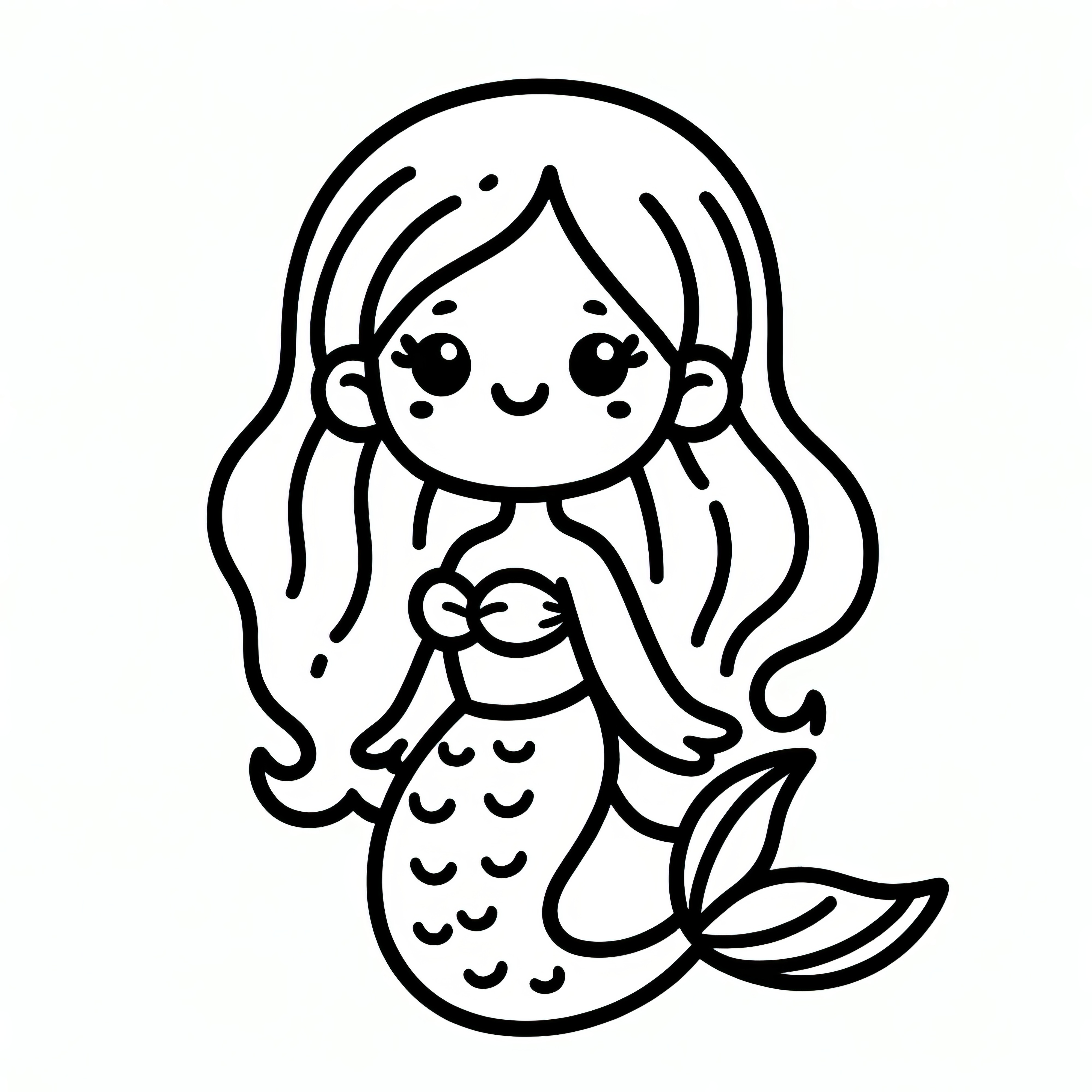 Sirena Disegno Da Colorare Molto Semplice Gratis Sirena Disegno Da Colorare Molto Semplice Gratis