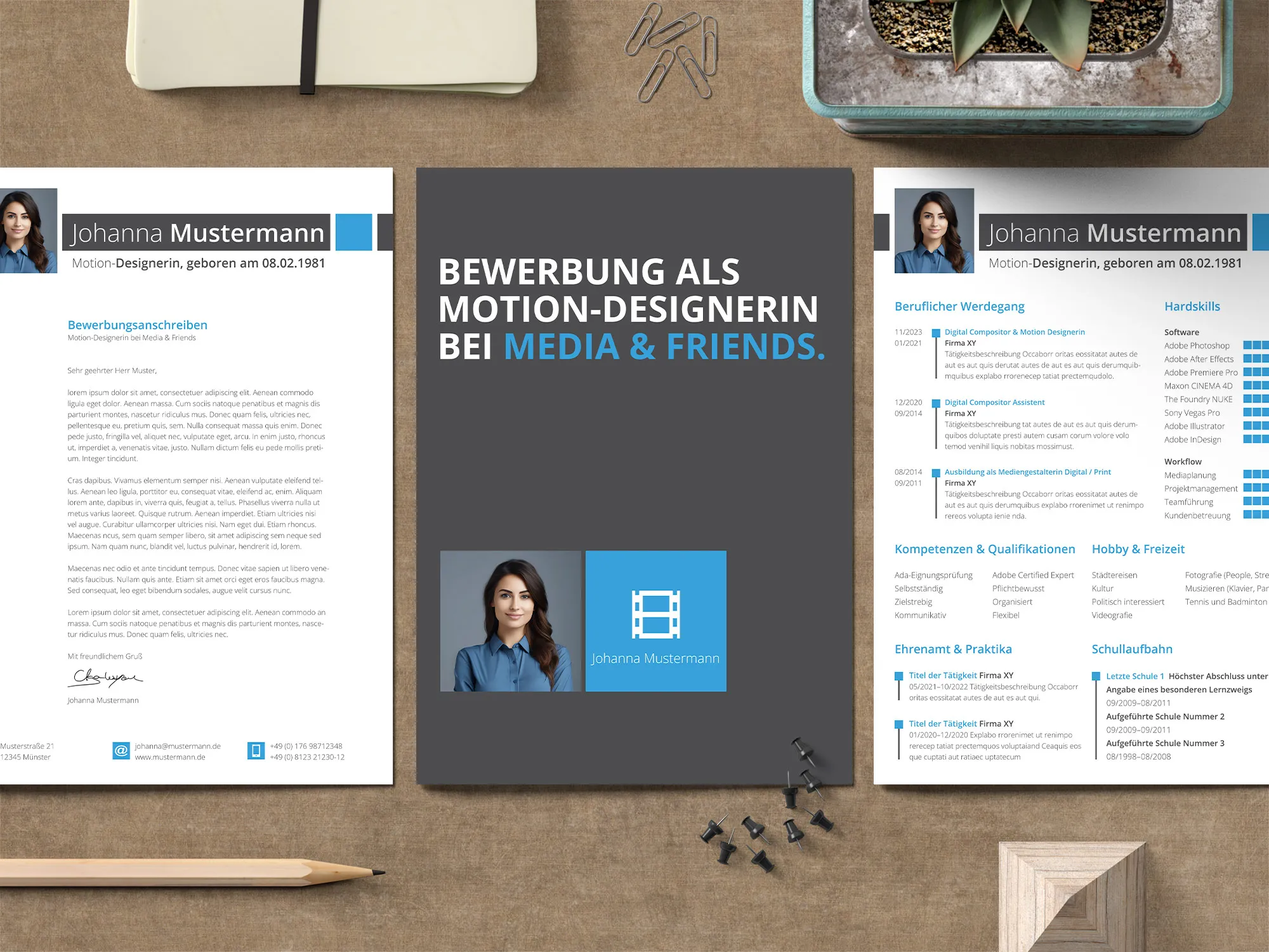 Application as a geovisualization assistant: sample CV and cover letter