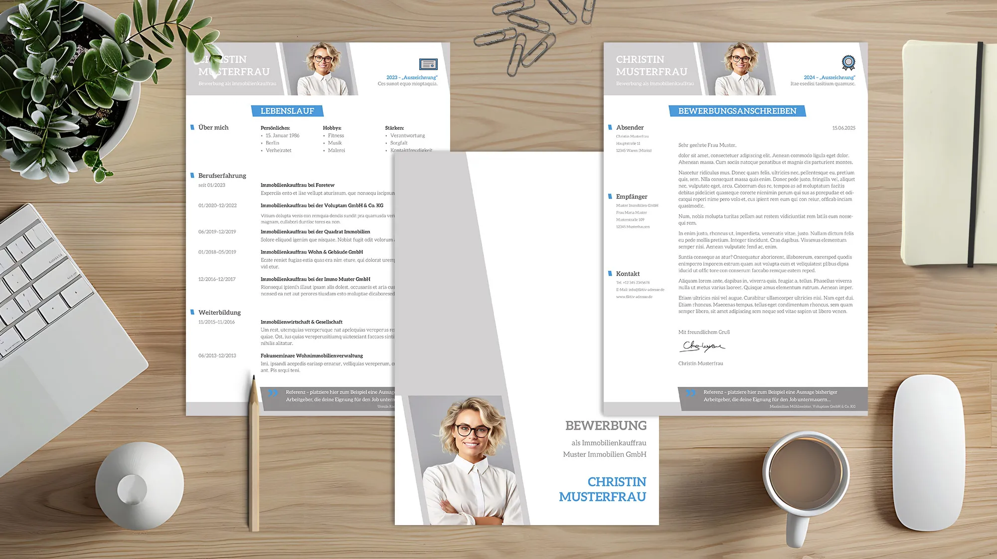 Application as a geovisualization assistant: cover letter and CV template