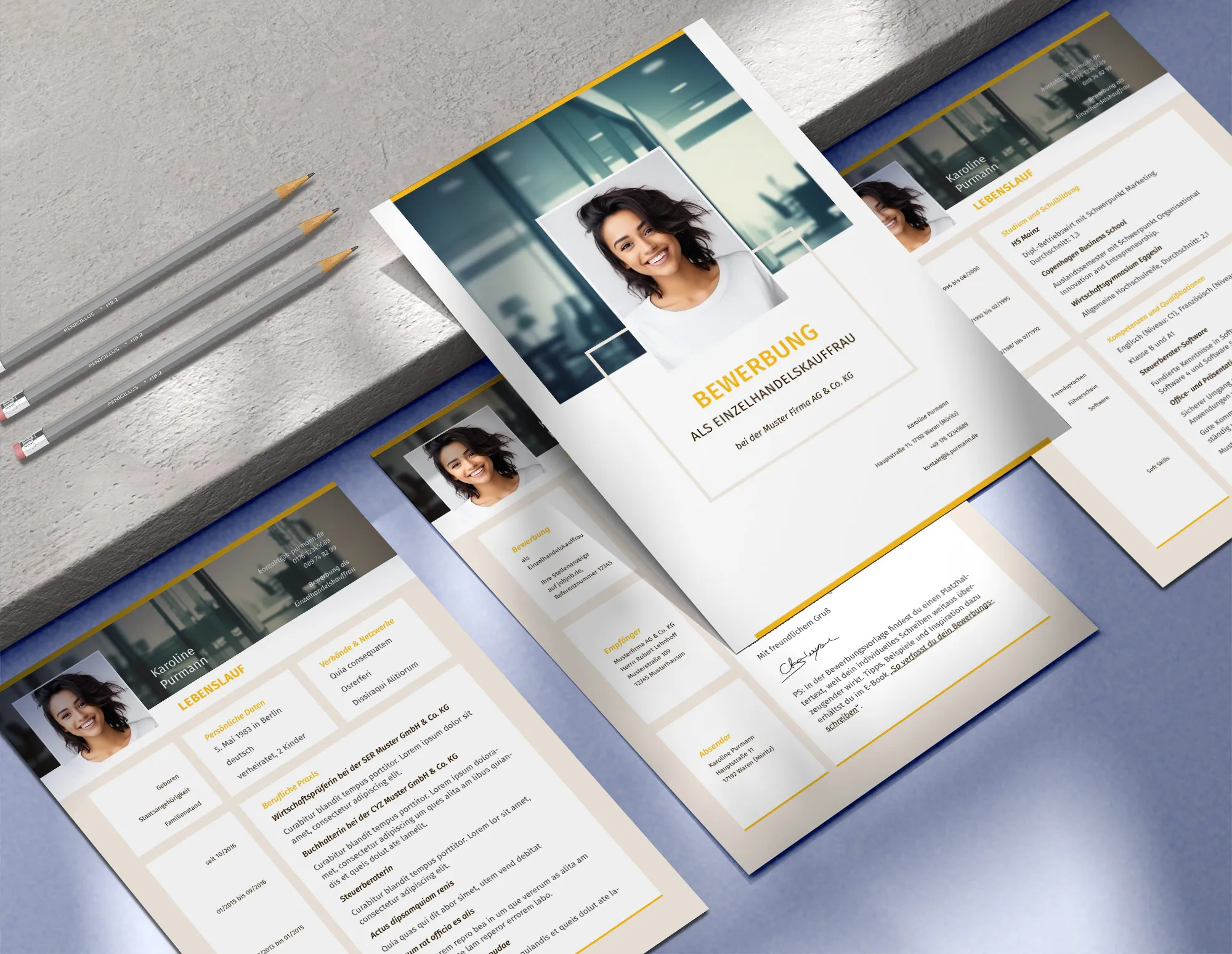 Application as a finishing worker: cover letter and CV template to download