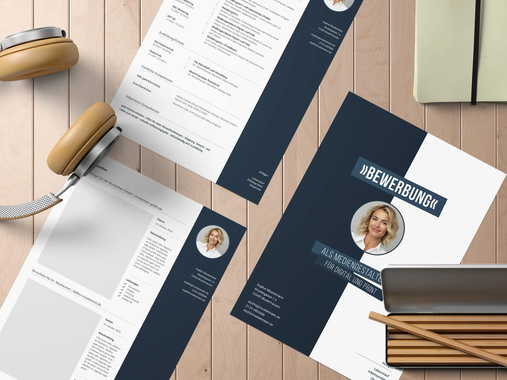 Application as a delivery driver: Download cover letter and CV template
