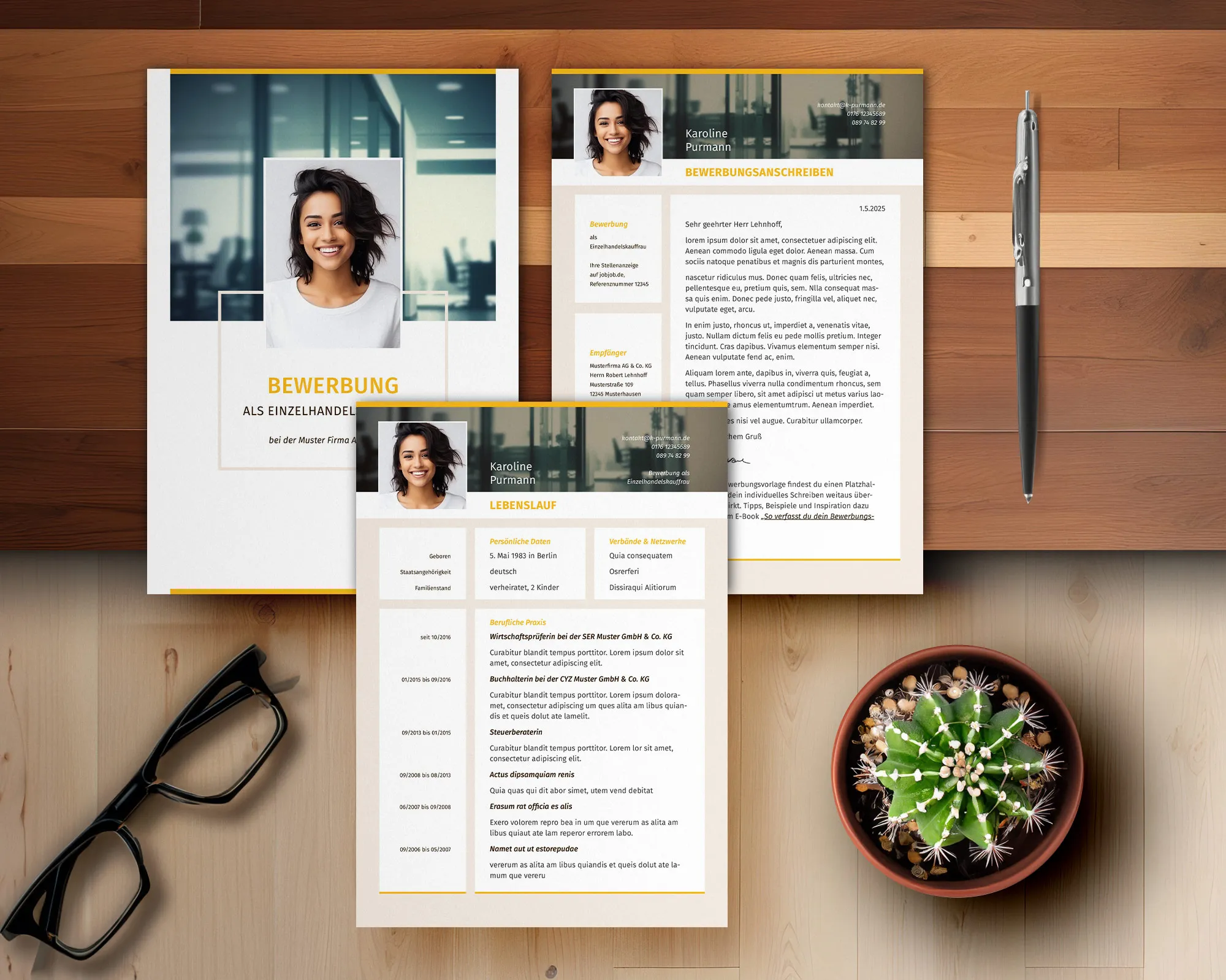Application as a foreign trade assistant: sample CV and cover letter