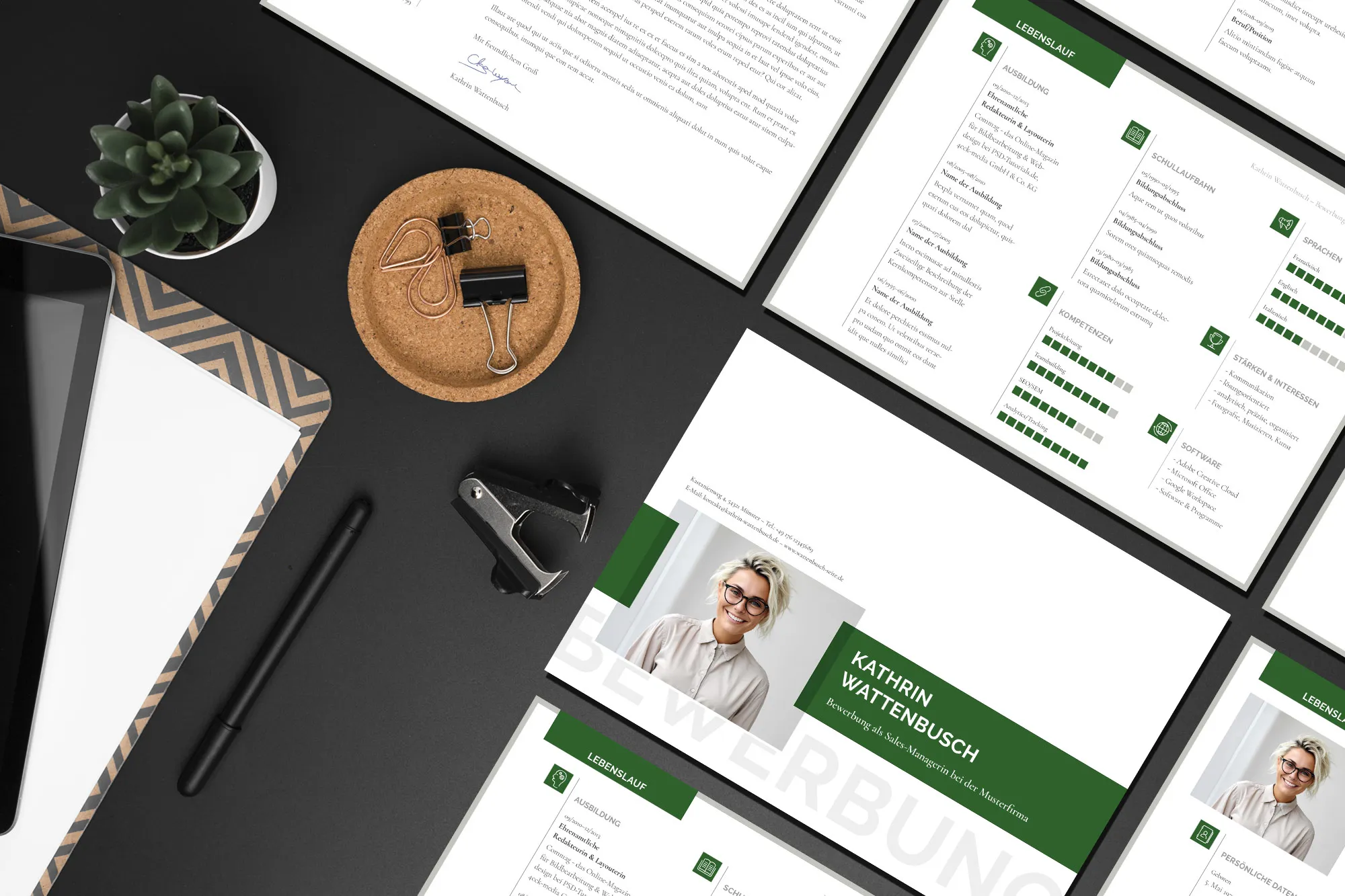 Application as a lifeguard: Download cover letter and CV template