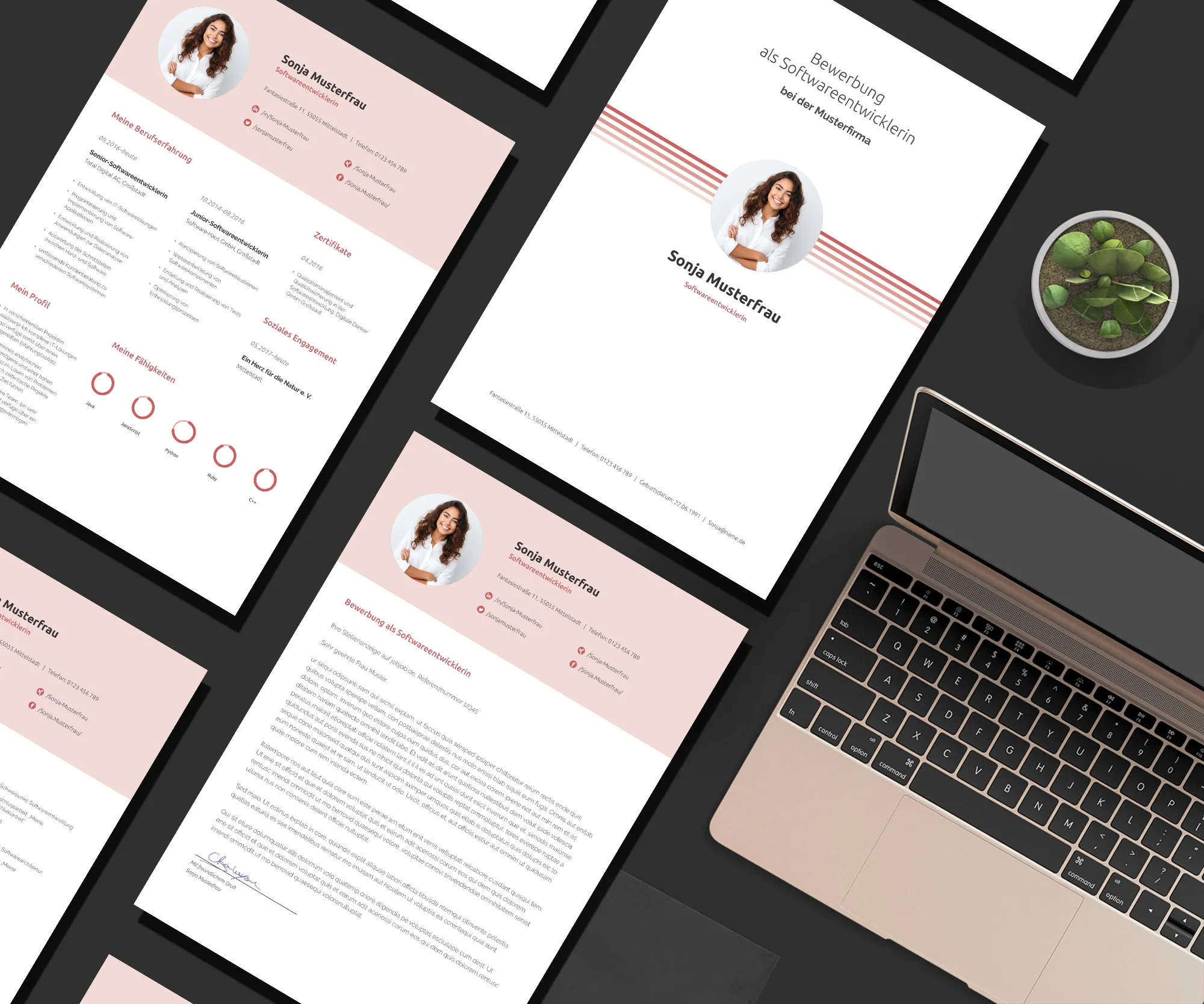 Application as a lifeguard: cover letter and CV template