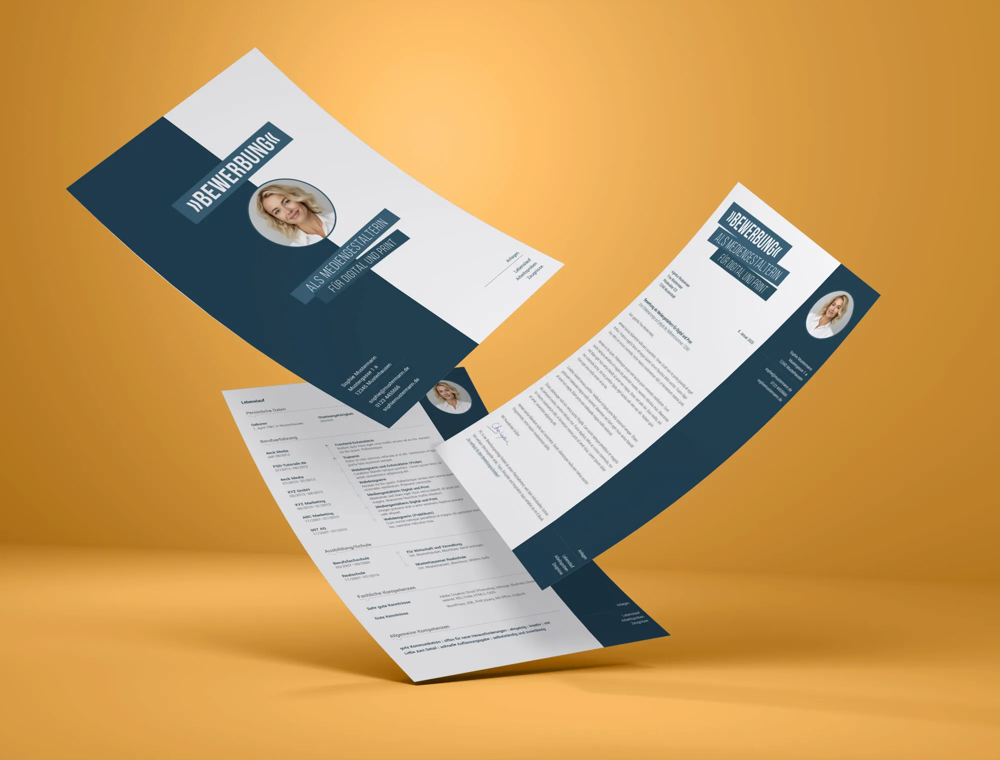 Application as a building designer: cover letter and CV template to download