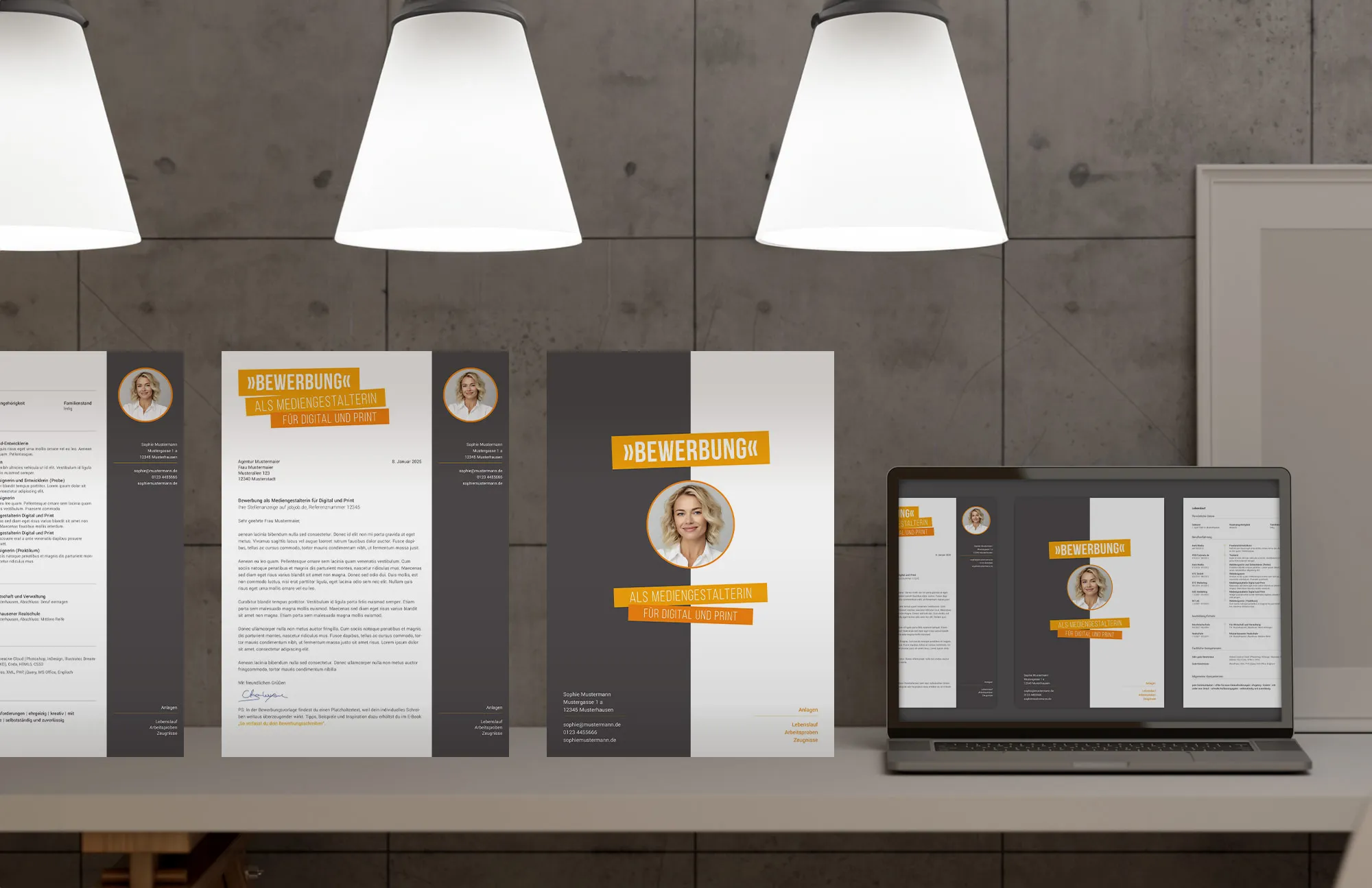 Application as a professional driver: Sample CV and cover letter