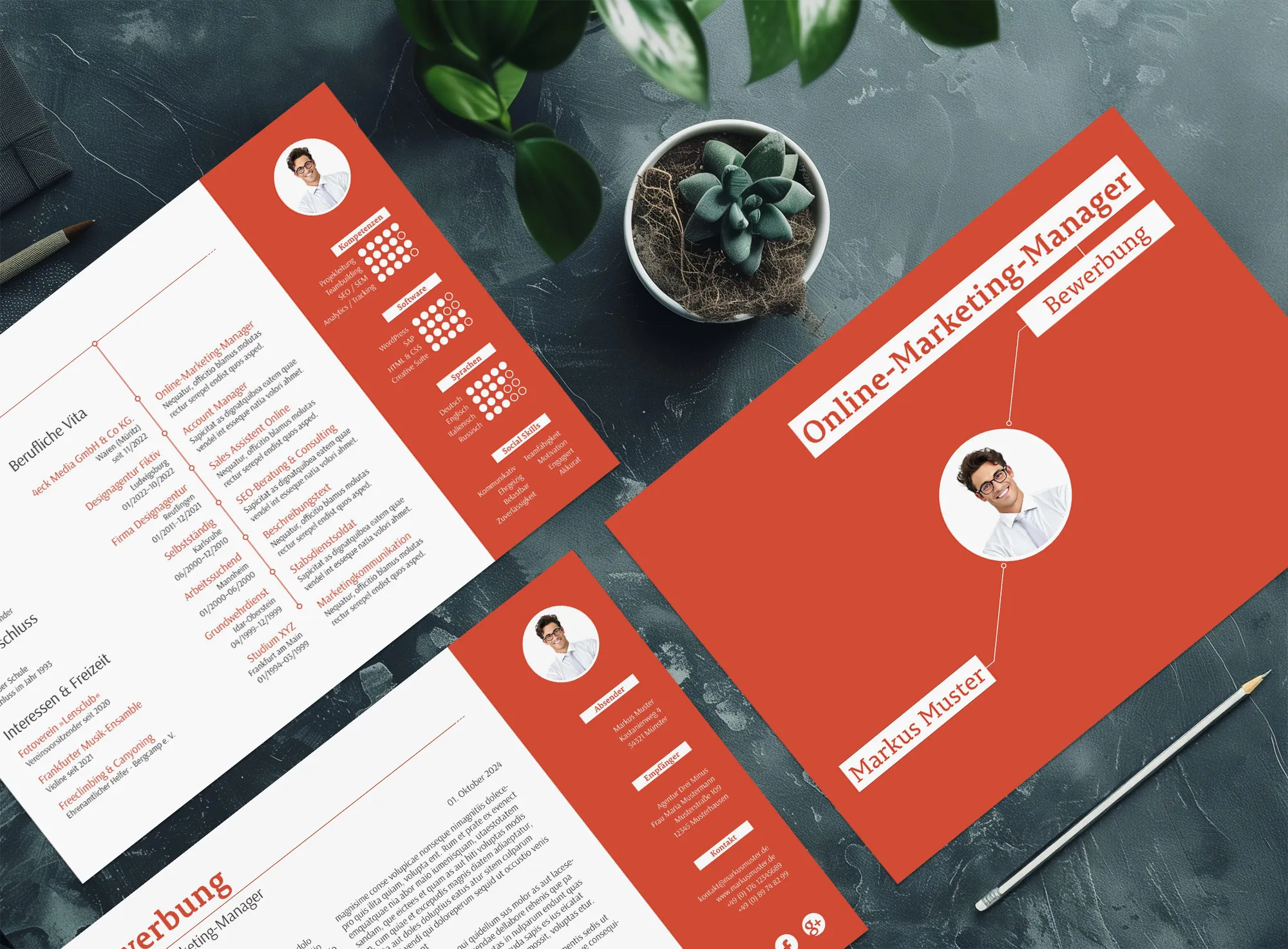 Application as a librarian: sample CV and cover letter