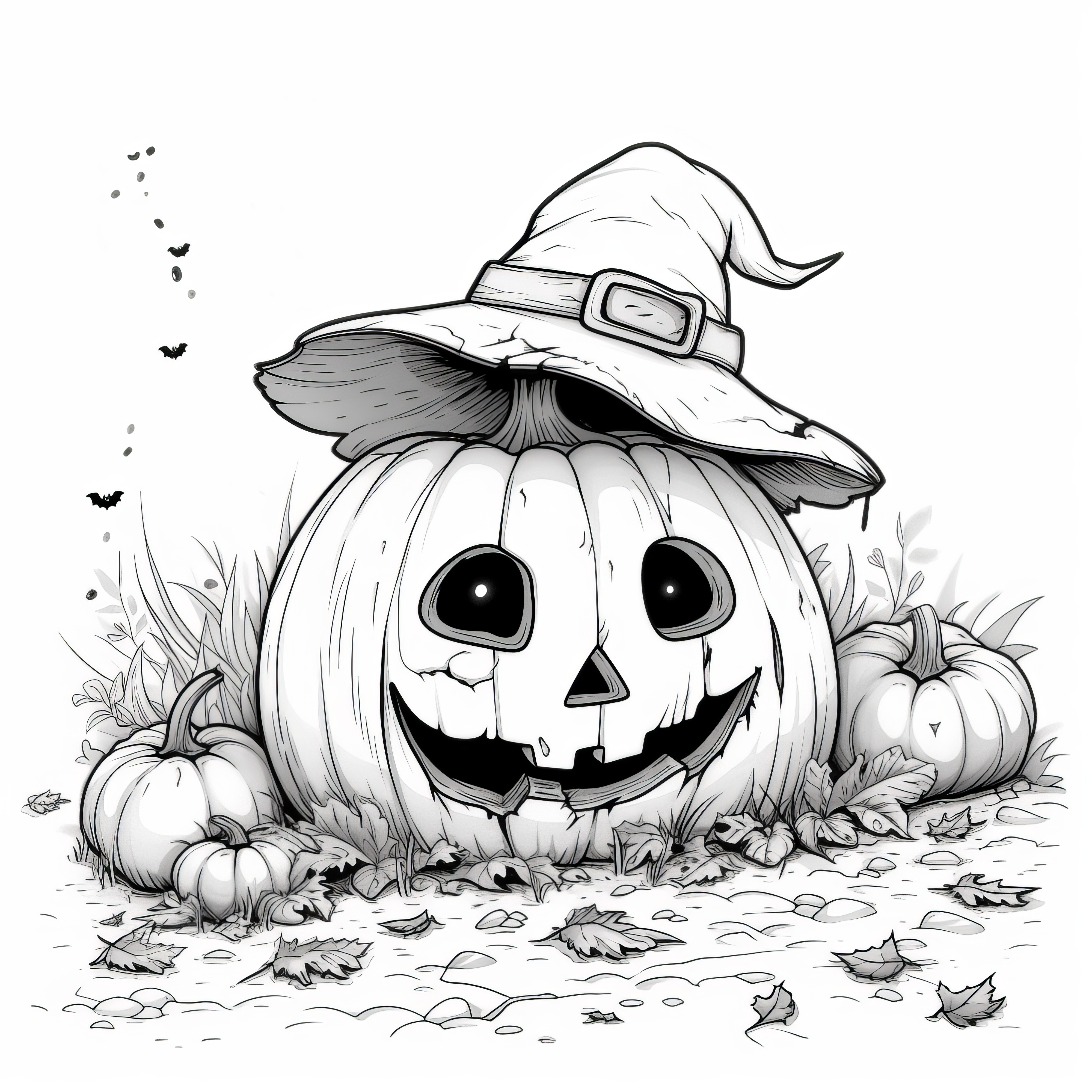 Halloween Pumpa Med H xhatt F rgl ggningsbild Att Ladda Ner Gratis Halloween Pumpa Med H xhatt F rgl ggningsbild Att Ladda Ner Gratis