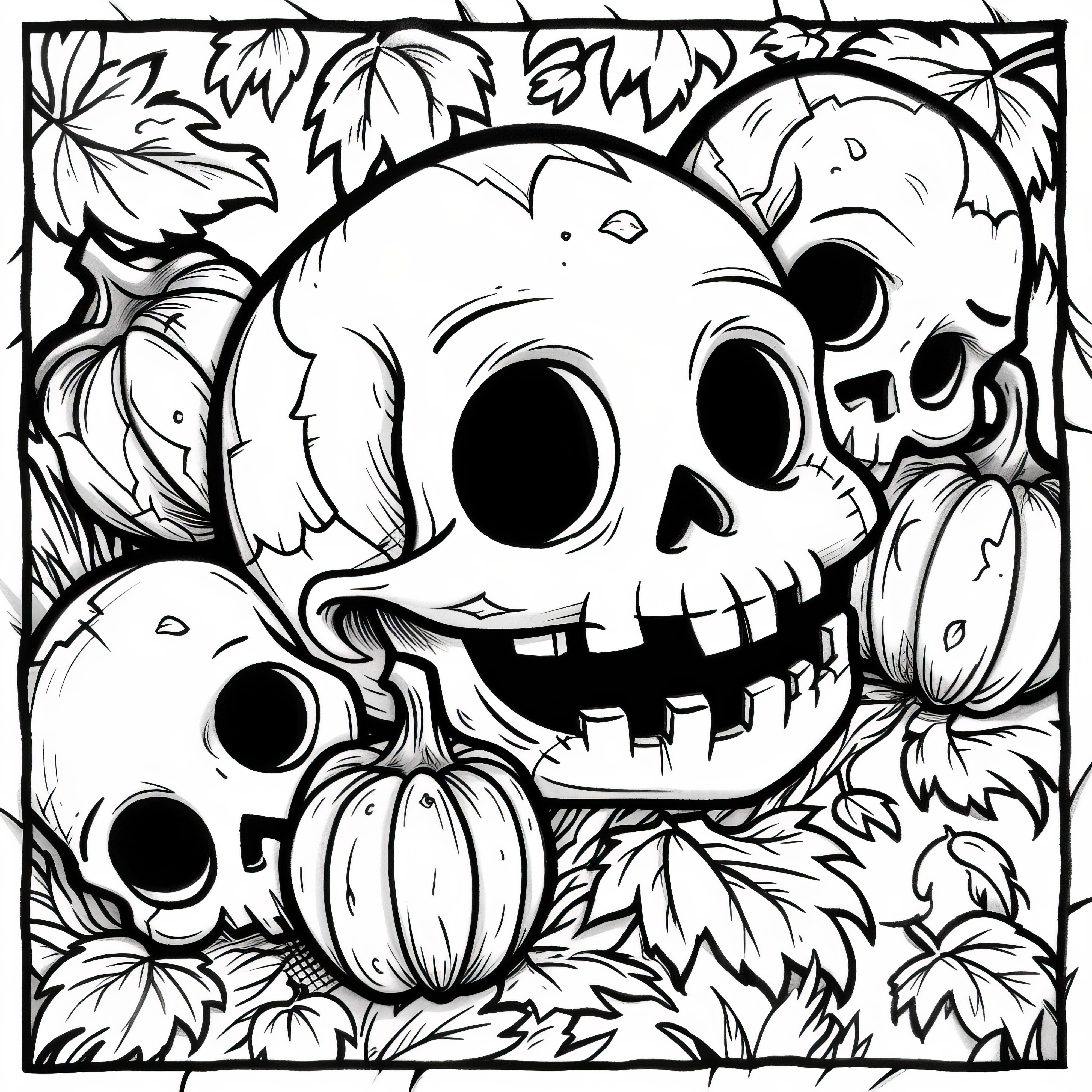 Strašidelné lebky na Halloween: Výtlačok na stiahnutie (Zadarmo)