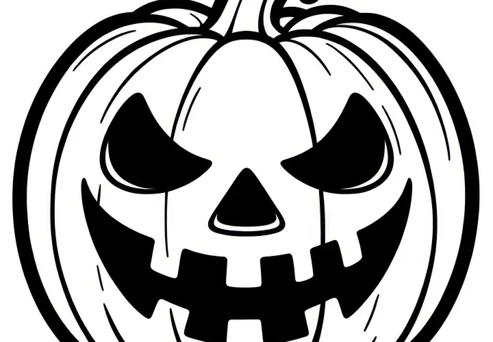 Strašidelně vyřezaná dýně: Malování na Halloween (Zdarma)
