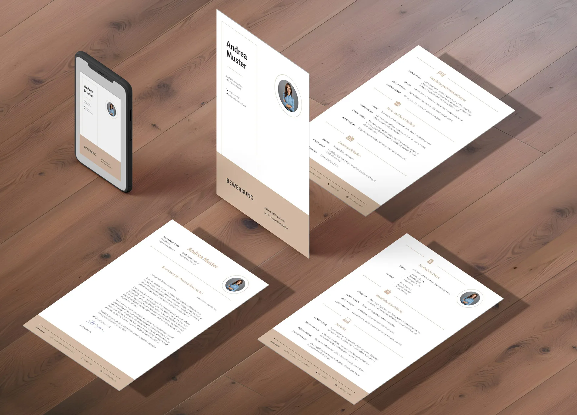Application as CAD designer: Download cover letter and CV template