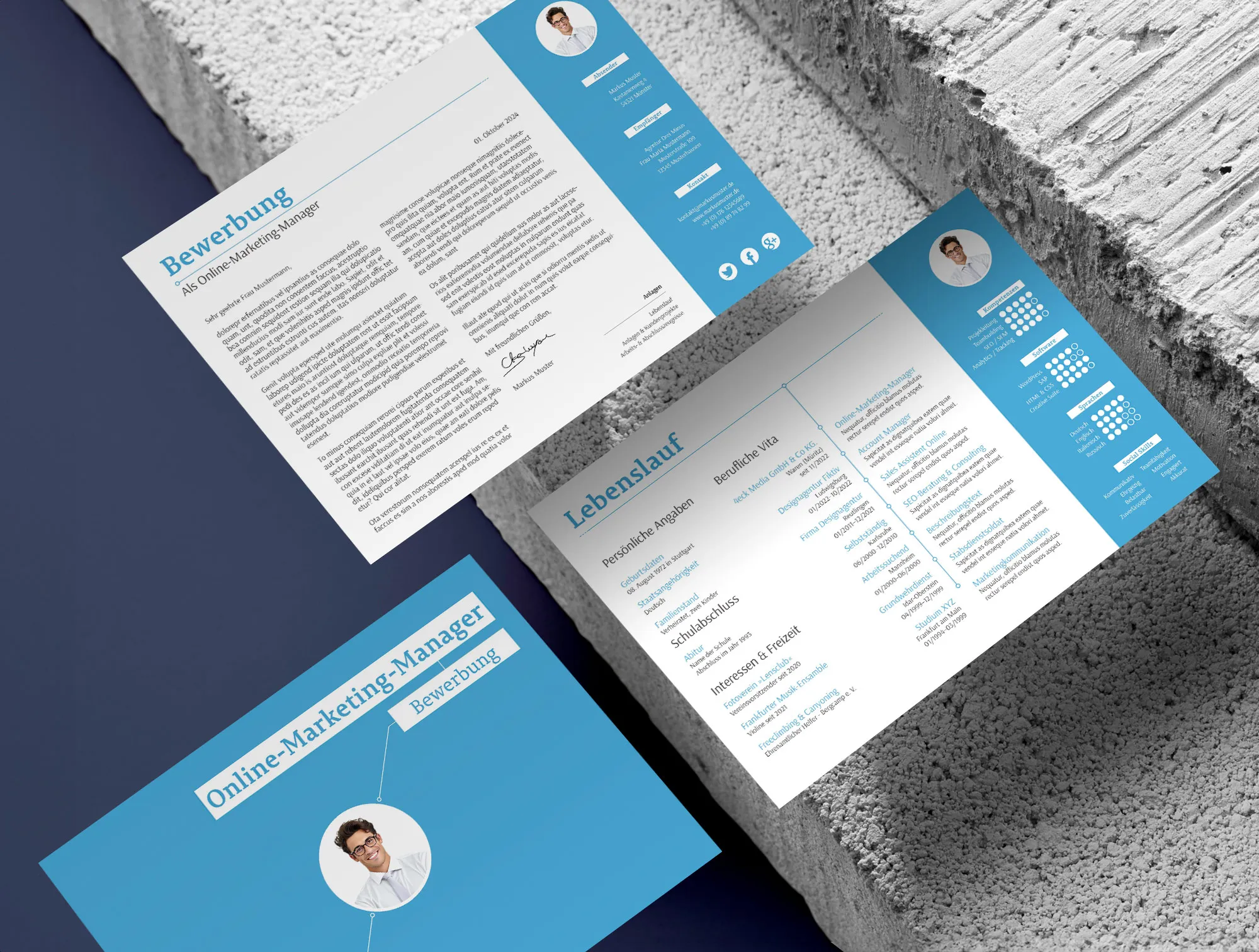 Application as a call center agent: Download cover letter and CV template