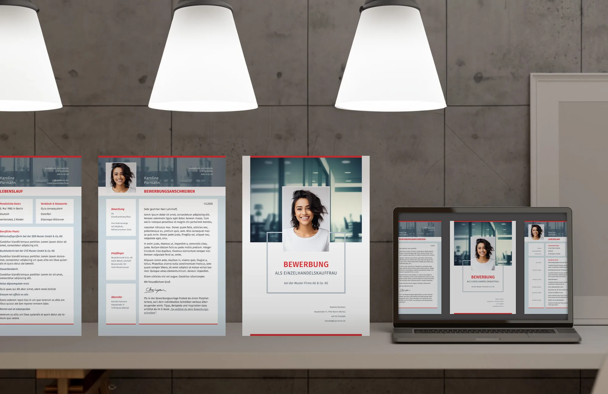 Application as a change manager: cover letter and CV template