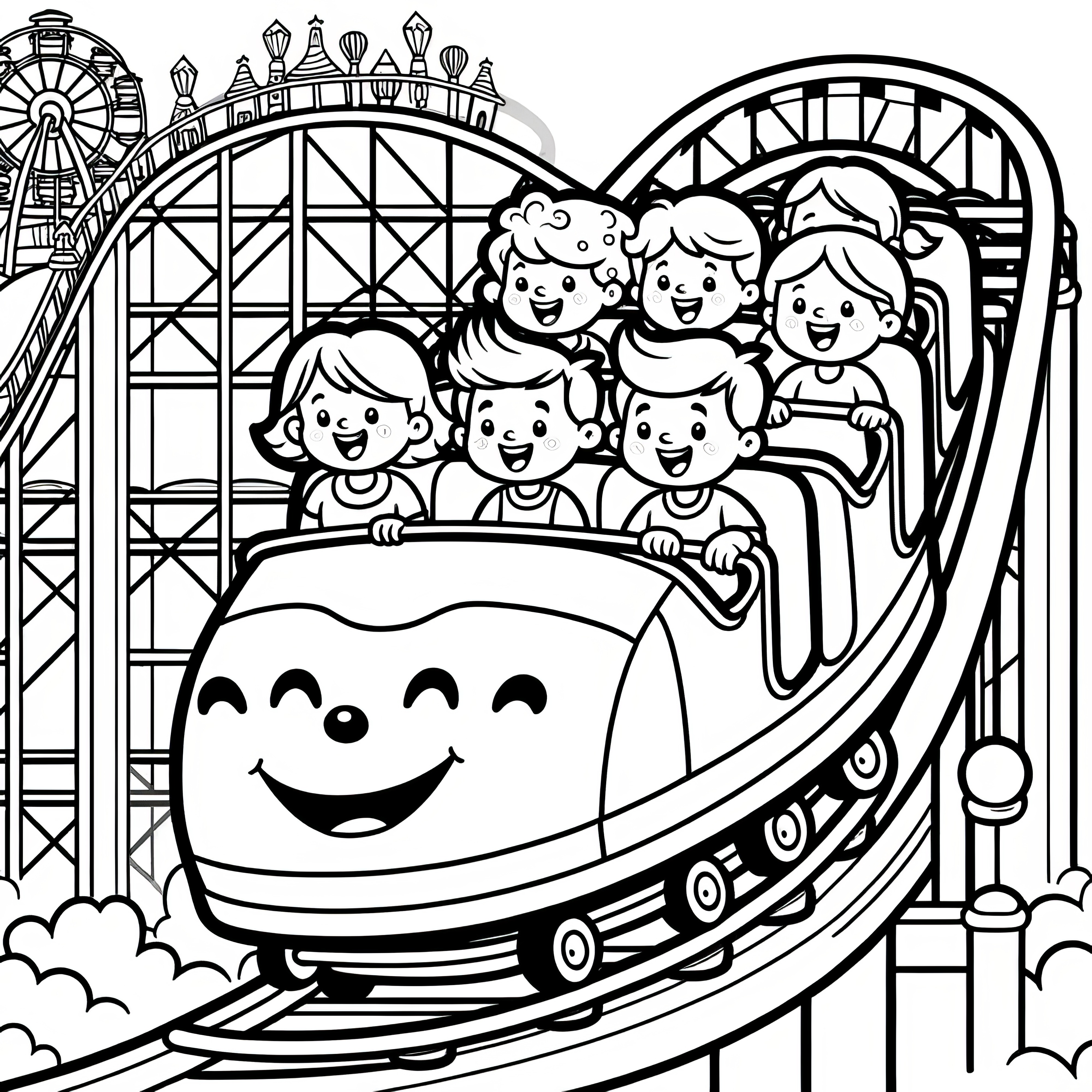 Les Enfants S amusent En Faisant Des Tours De Man ge Coloriage Gratuit Les Enfants S amusent En Faisant Des Tours De Man ge Coloriage Gratuit