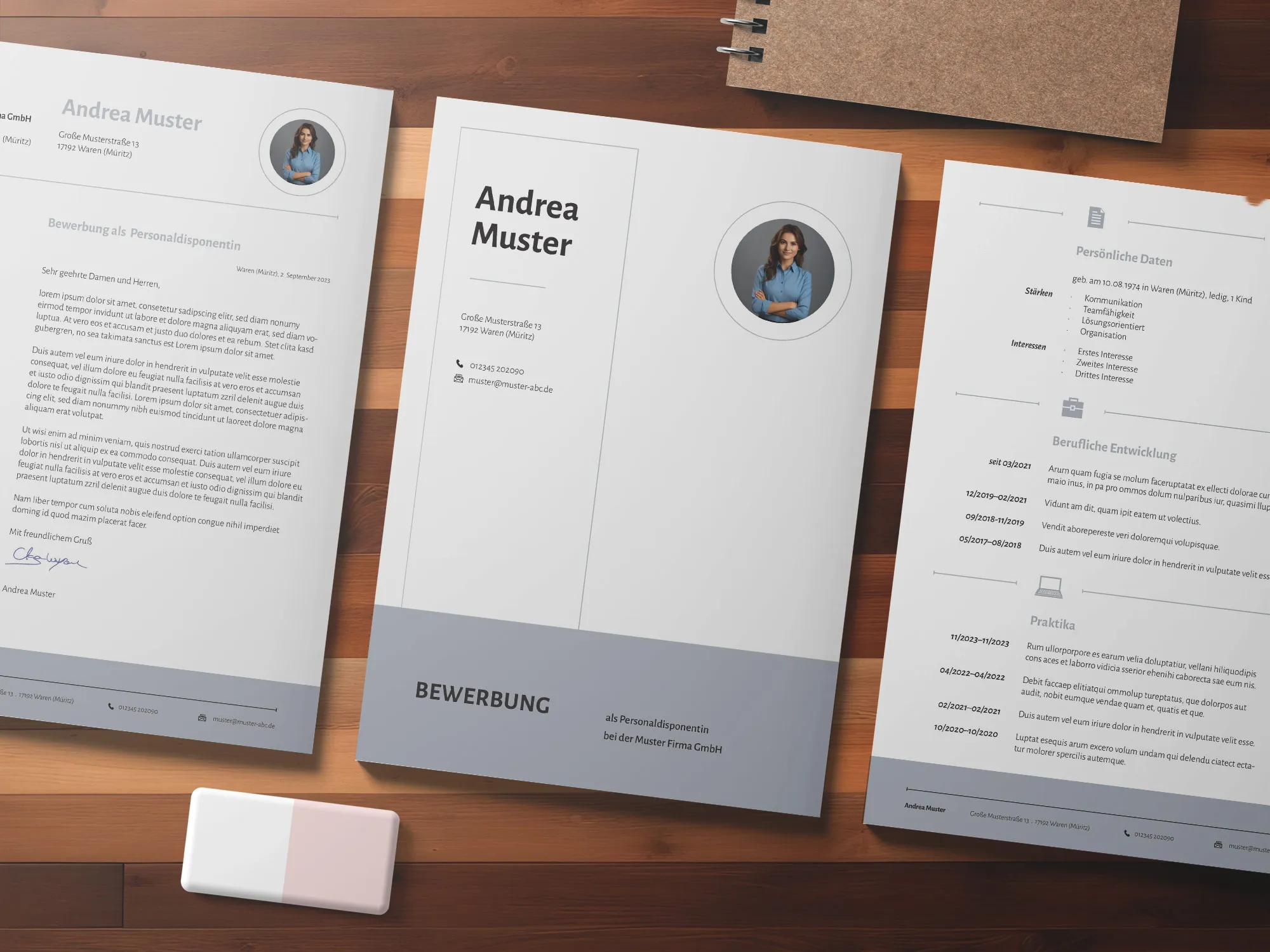 Application as Content Manager: Cover letter and CV template