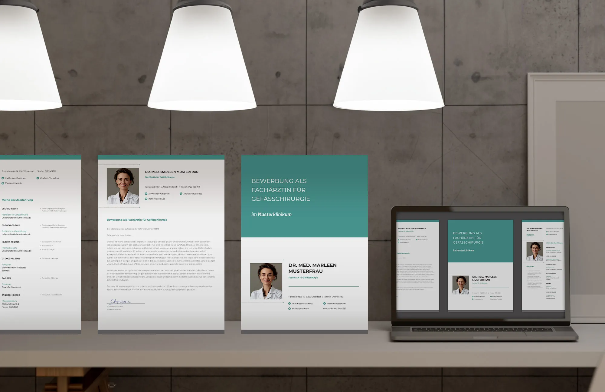Application as a roofer: Sample CV and cover letter