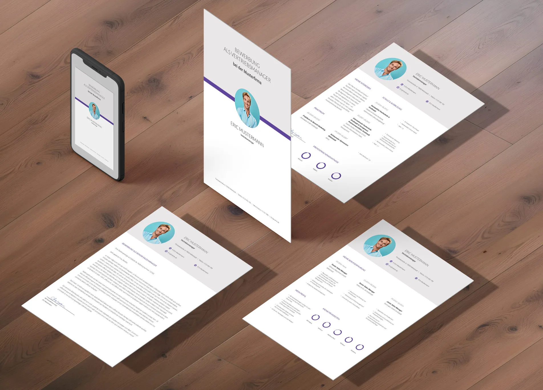 Accounts receivable clerk application: cover letter and CV template