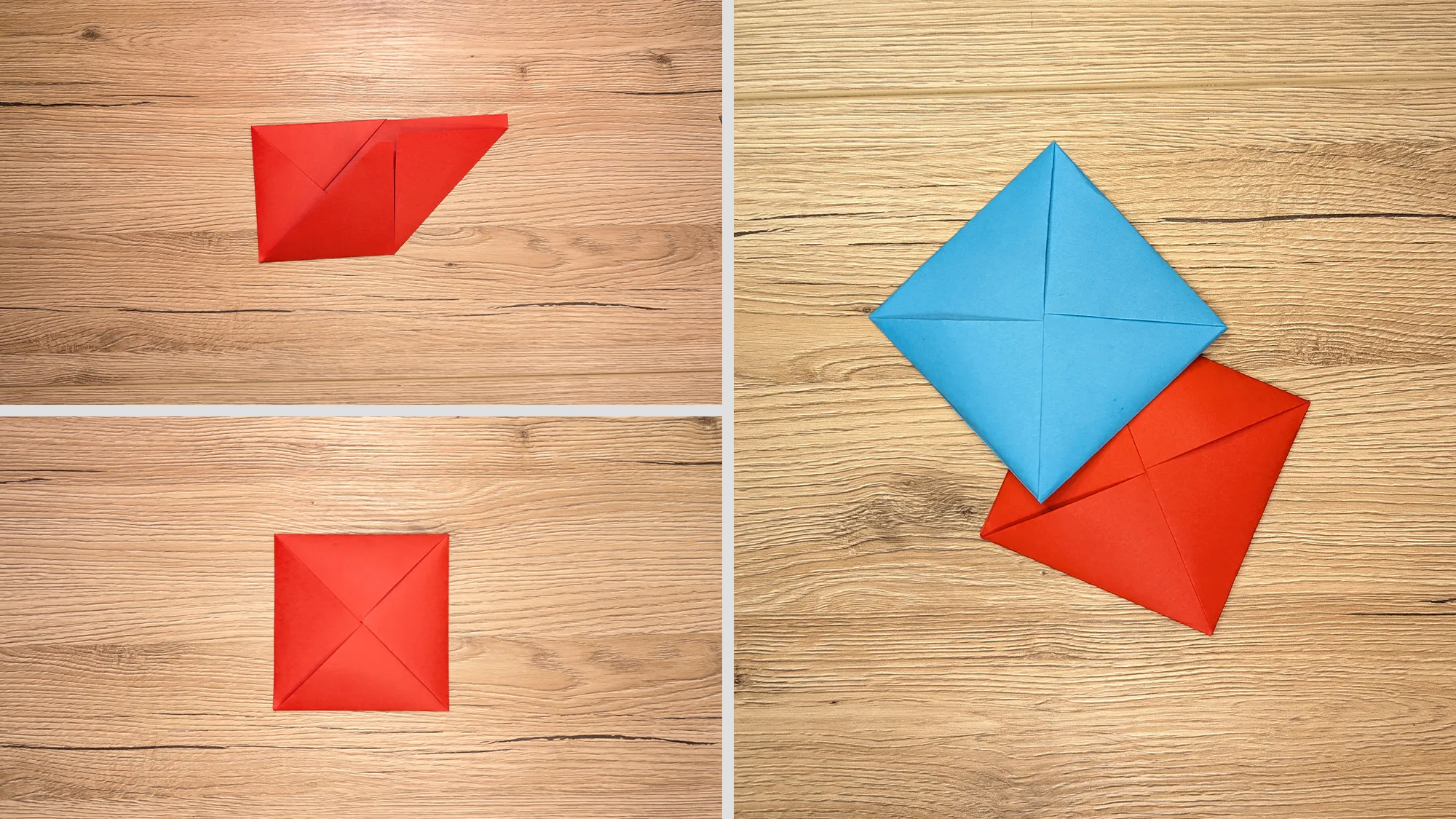 Ddakji Origami: Een volledige vouwinstructie. Afbeelding 3 Ddakji Origami: Een volledige vouwinstructie. De afbeelding 3