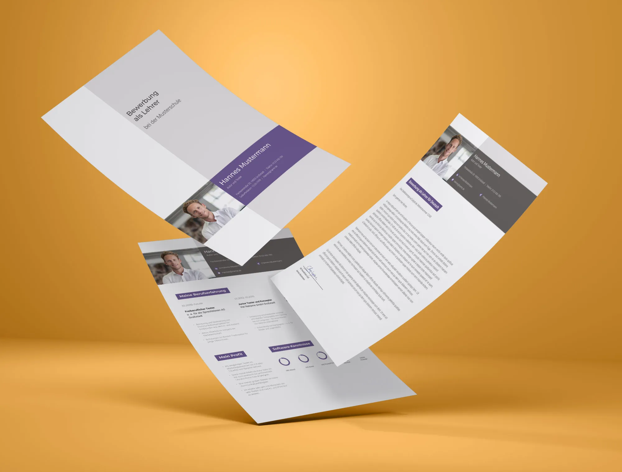 Application as a dispatcher: cover letter and CV template to download