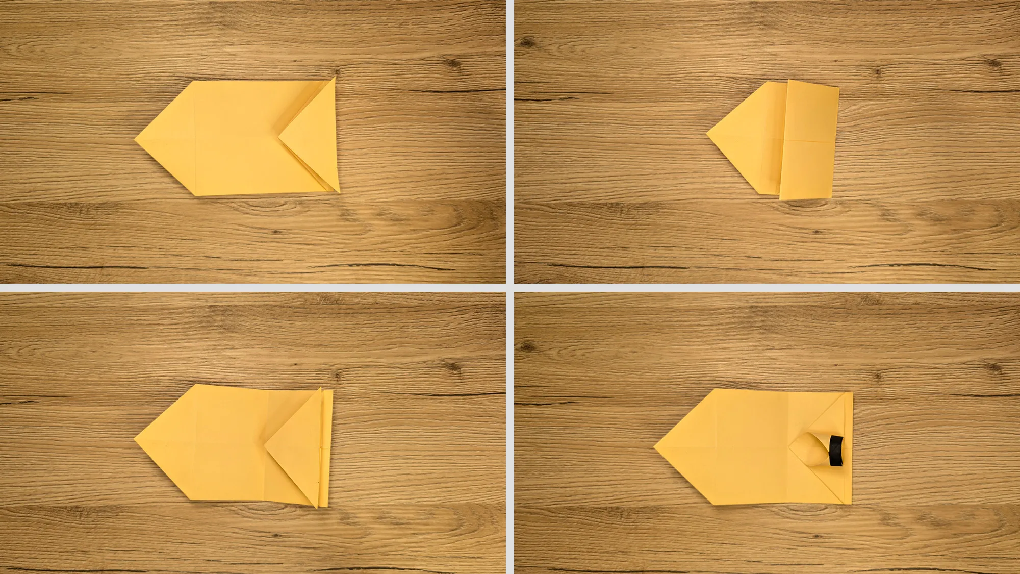 Origami korvpall: Juhend piltide ja tekstikirjeldusega. Pilt 5
