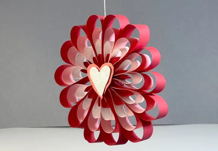 Dekorasi hati 3D untuk Hari Valentine: petunjuk dengan foto dan video