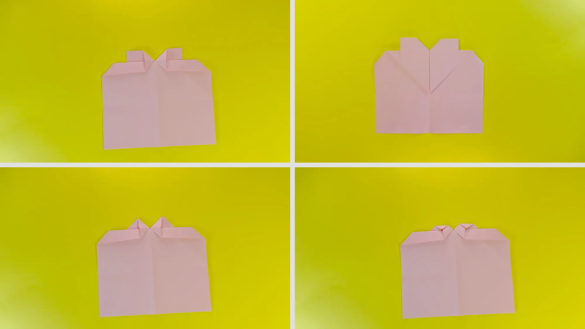 Instrucțiuni pas cu pas pentru a face o scrisoare de dragoste din origami. Imaginea 5