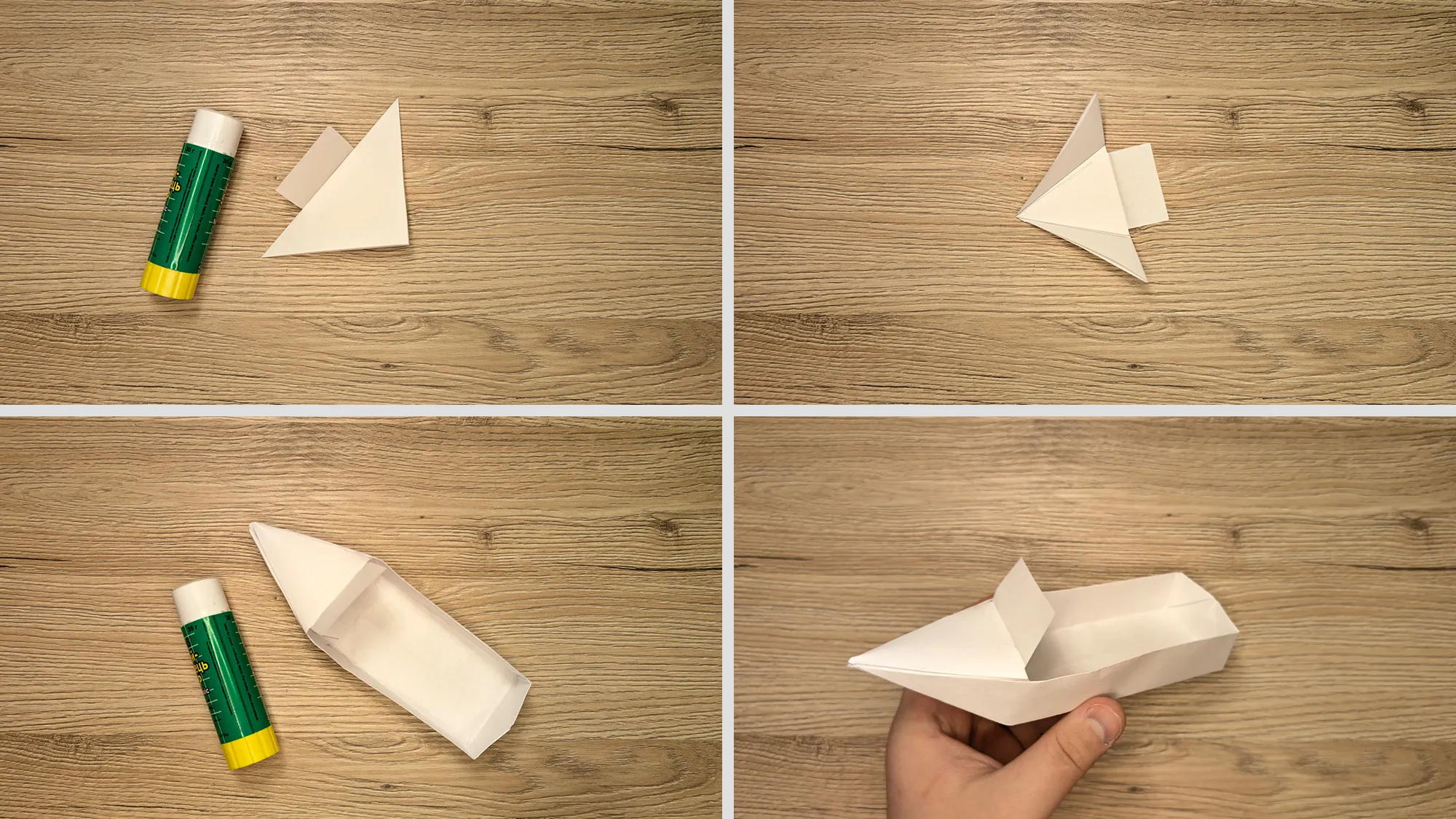 Origami mootorpaat: samm-sammult juhend koos fotodega ja kirjeldusega. Pilt 6