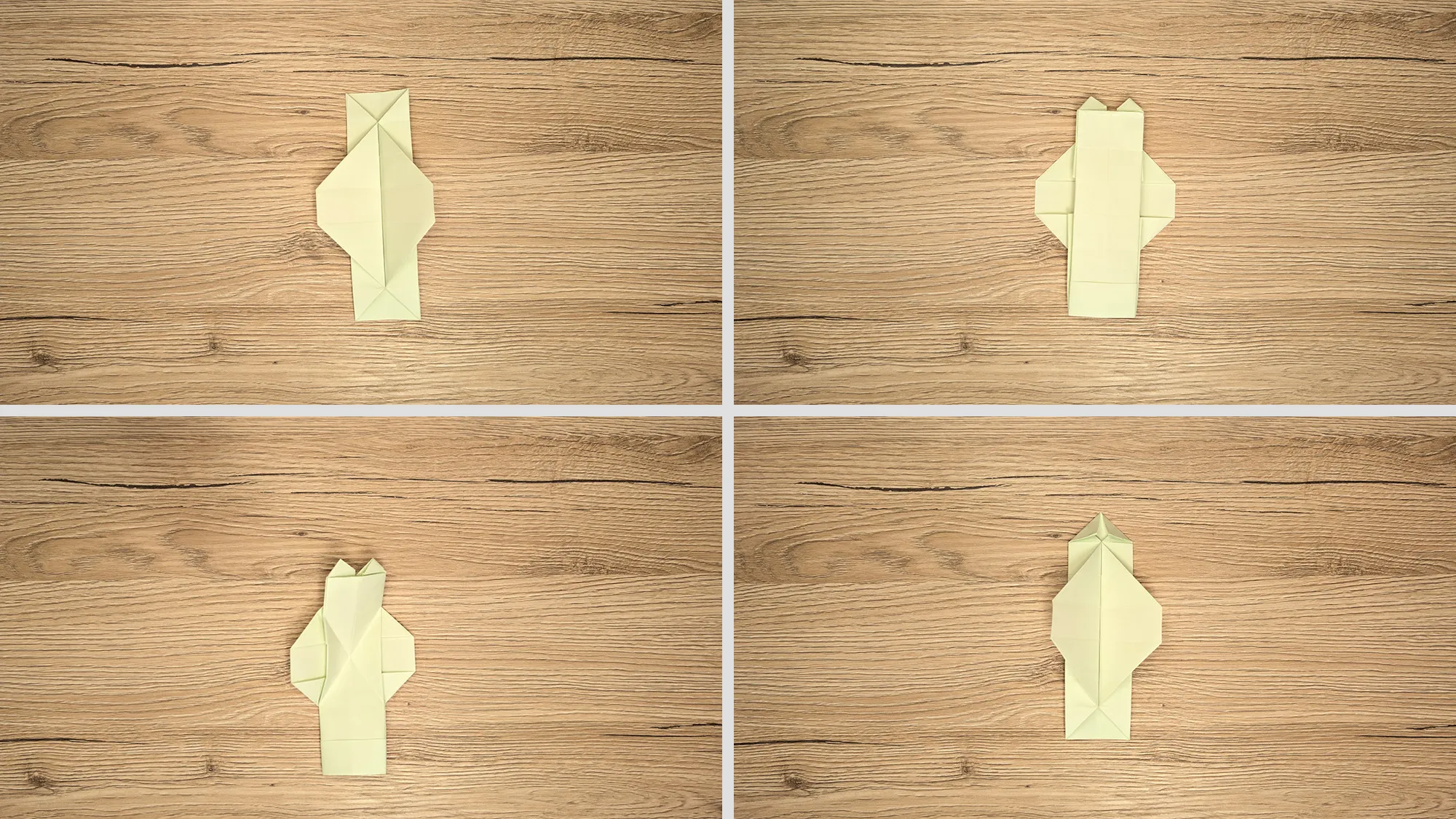 Origami guard from Squid Game: Step-by-step instructions with photos. The picture 4