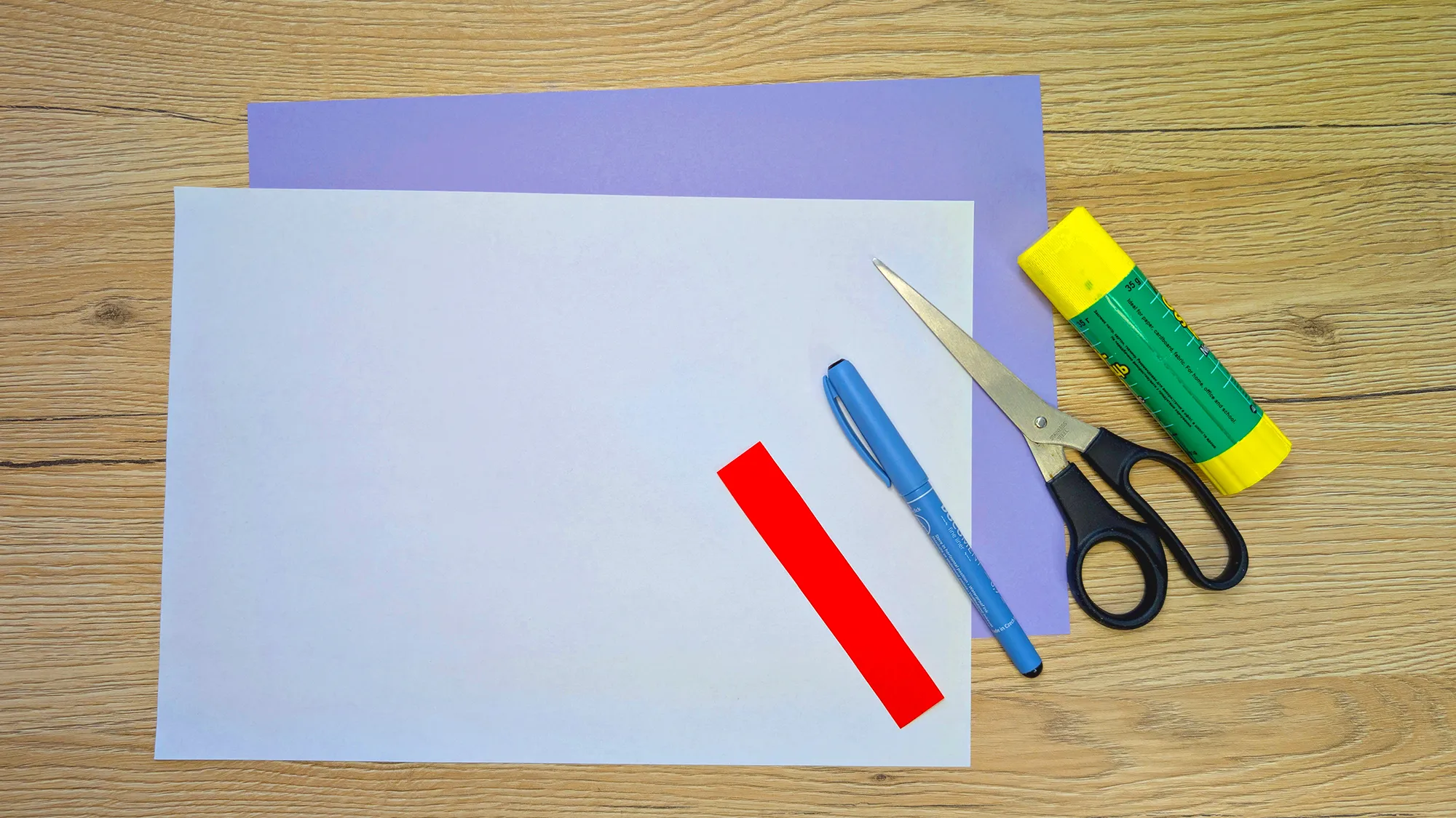 Ninja Papierwaffe: Materialliste und Vorbereitung