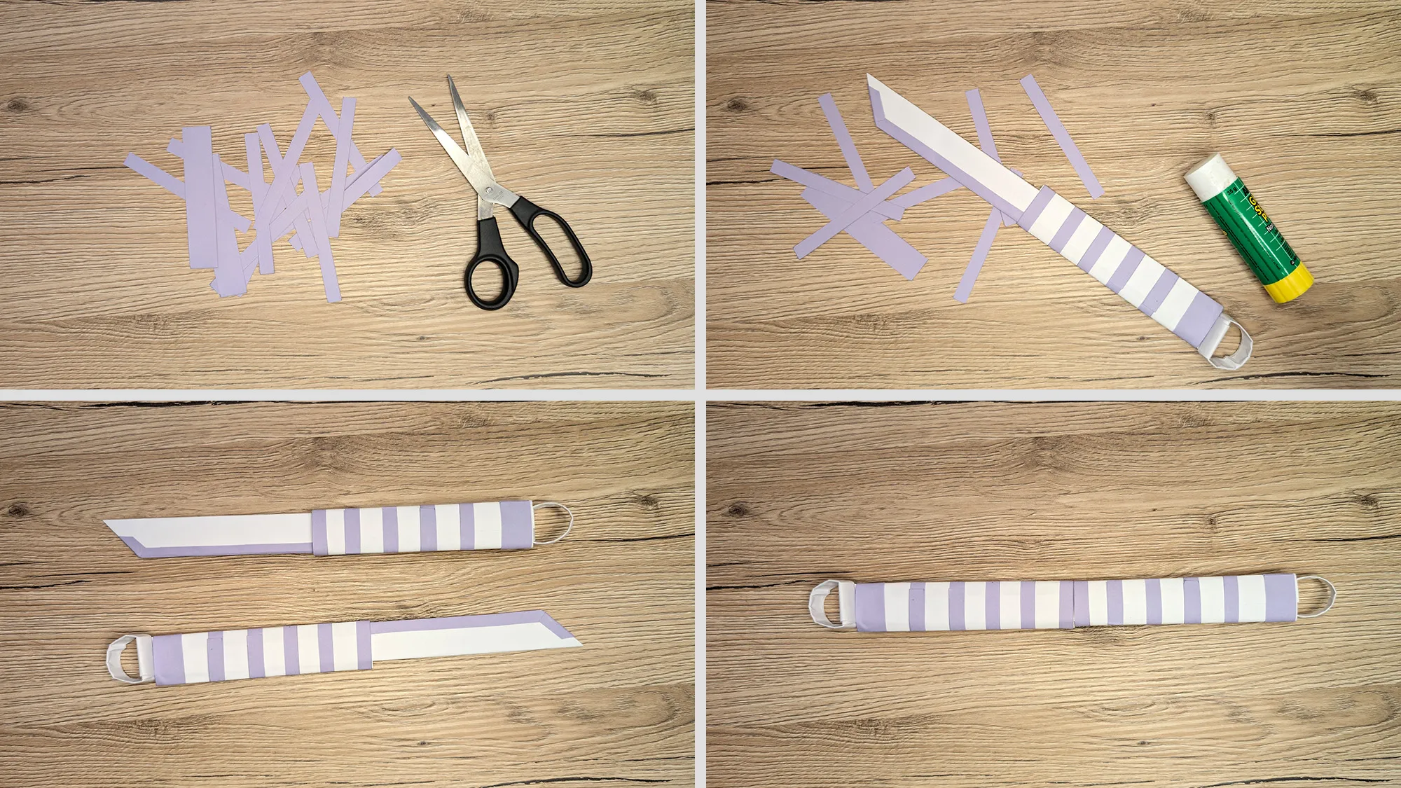 DIY Ninja Knife Set: Step-by-step instructions with photos and description. The picture 8