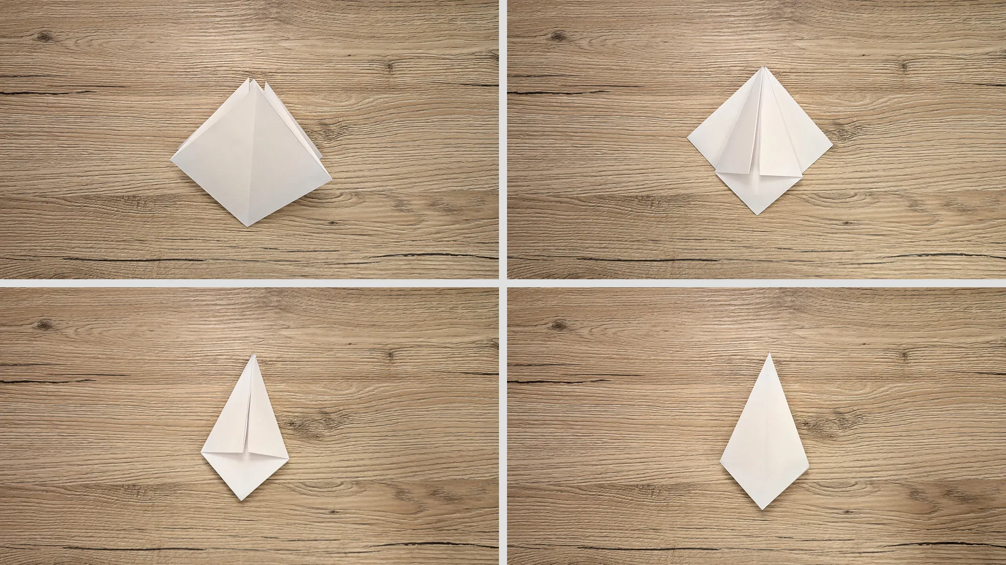Origami keerlev: samm-sammult juhend koos fotode ja kirjeldusega. Pilt 3