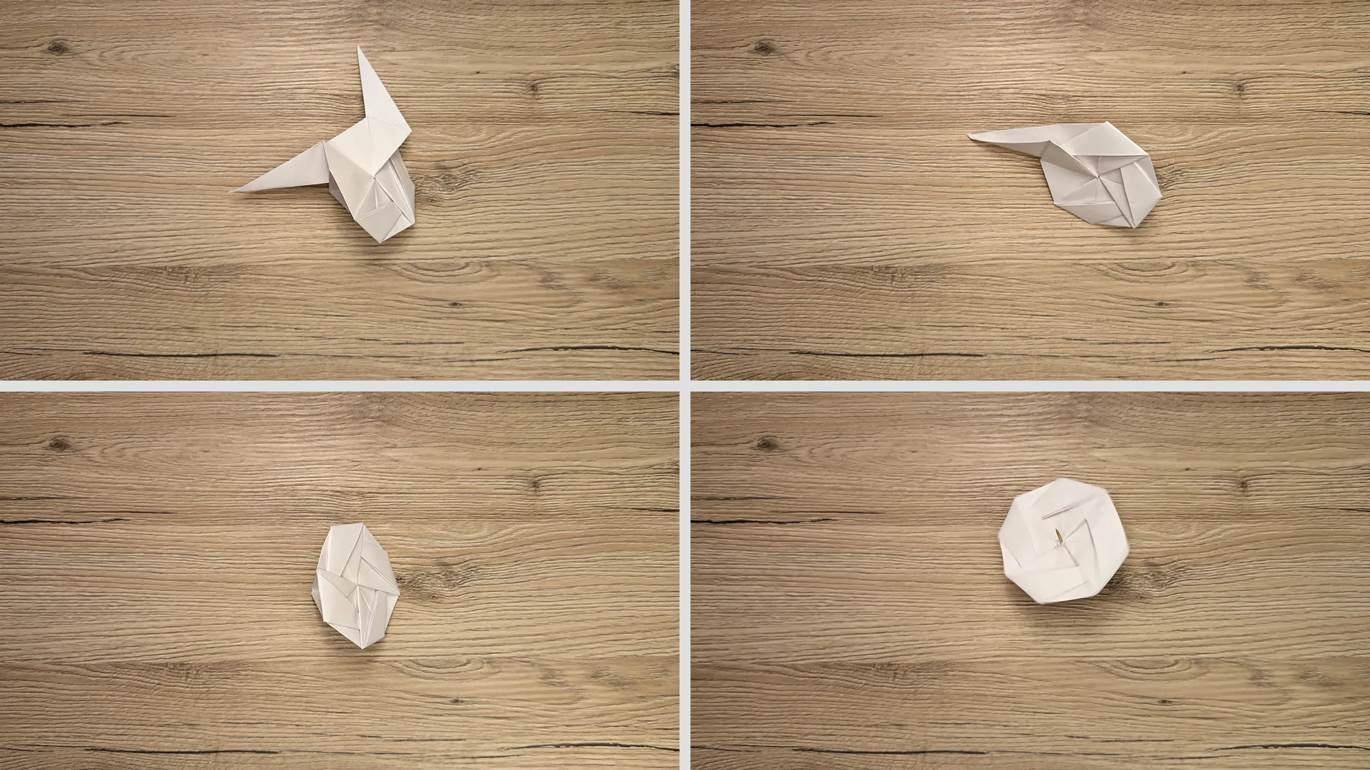Origami pöörl: Juhis samm-sammult koos fotode ja kirjeldusega. Pilt 7