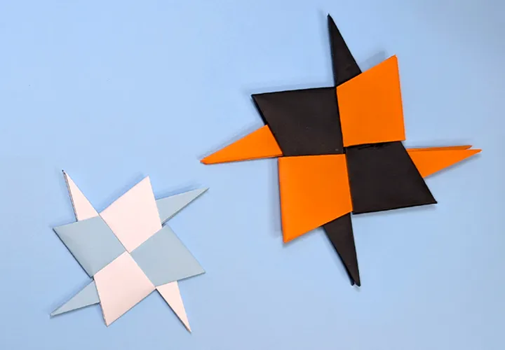 Bintang Ninja Origami: Panduan dengan Video, Foto, dan Deskripsi