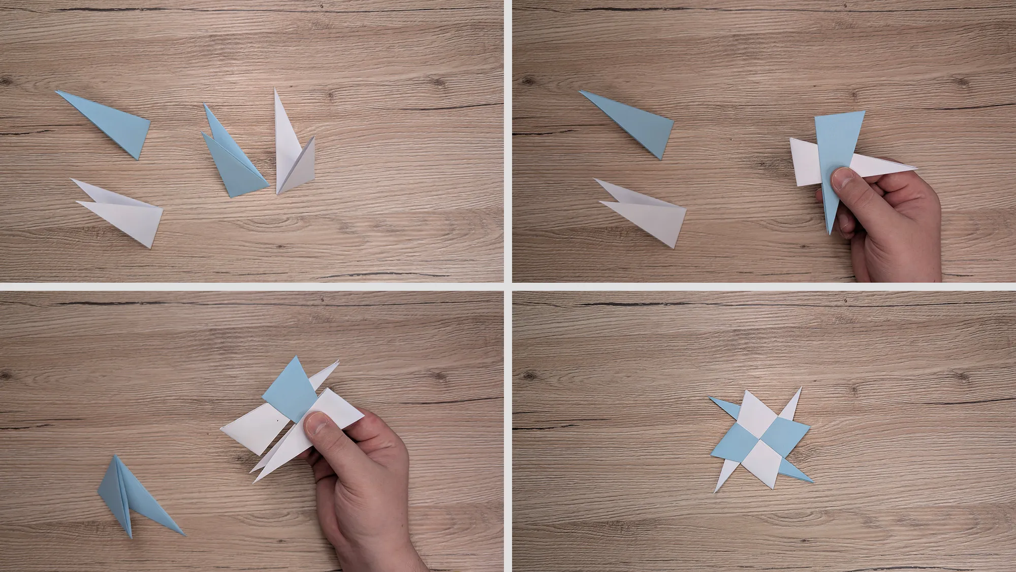 Origami ninja täht: Pildi 5 samm-sammult juhend koos fotode ja kirjeldusega