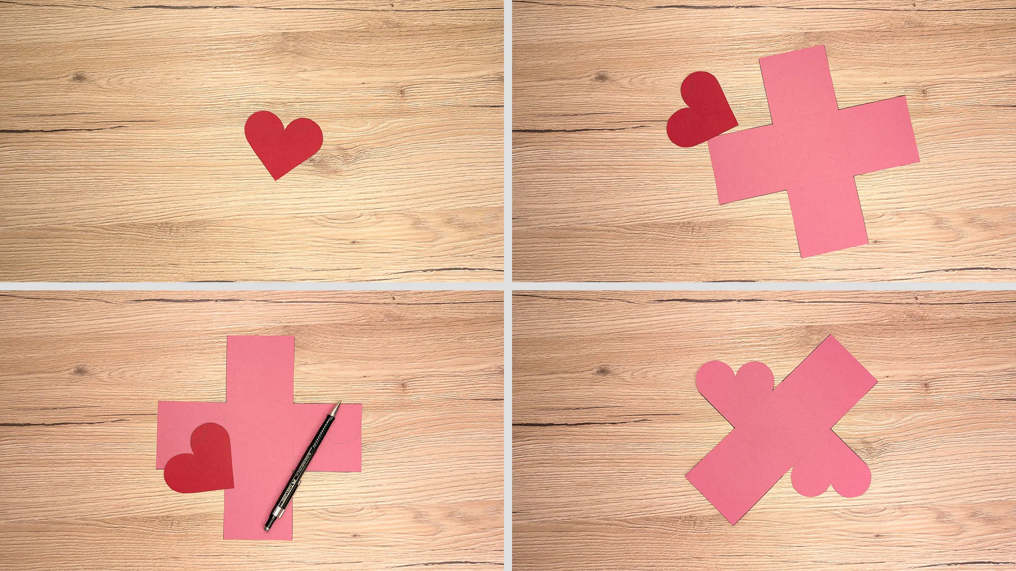 DIY Pop-up karta: Krok za krokom návod s fotkami a textovým popisom. Obrázok 3
