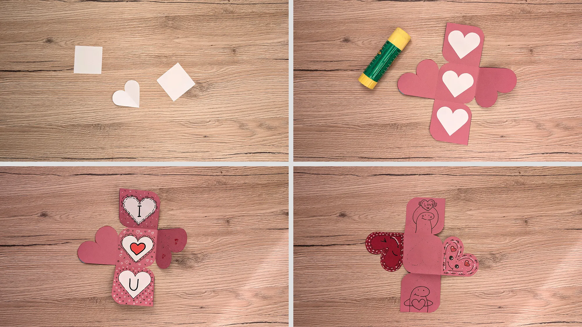 DIY Pop-up karta: Návod krok za krokom s fotkami a textovým popisom. Obrázok 5