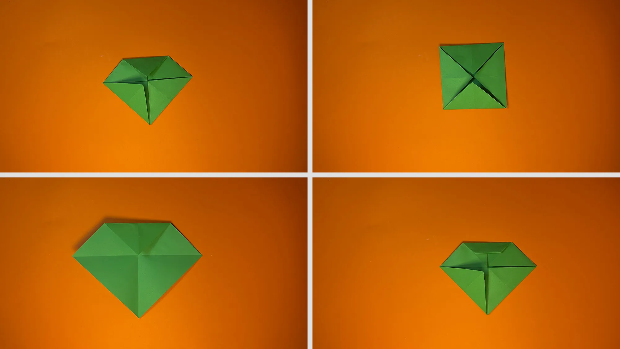 Origami kevadkonn: samm-sammult juhend piltide ja kirjaliku kirjeldusega. Pilt 2