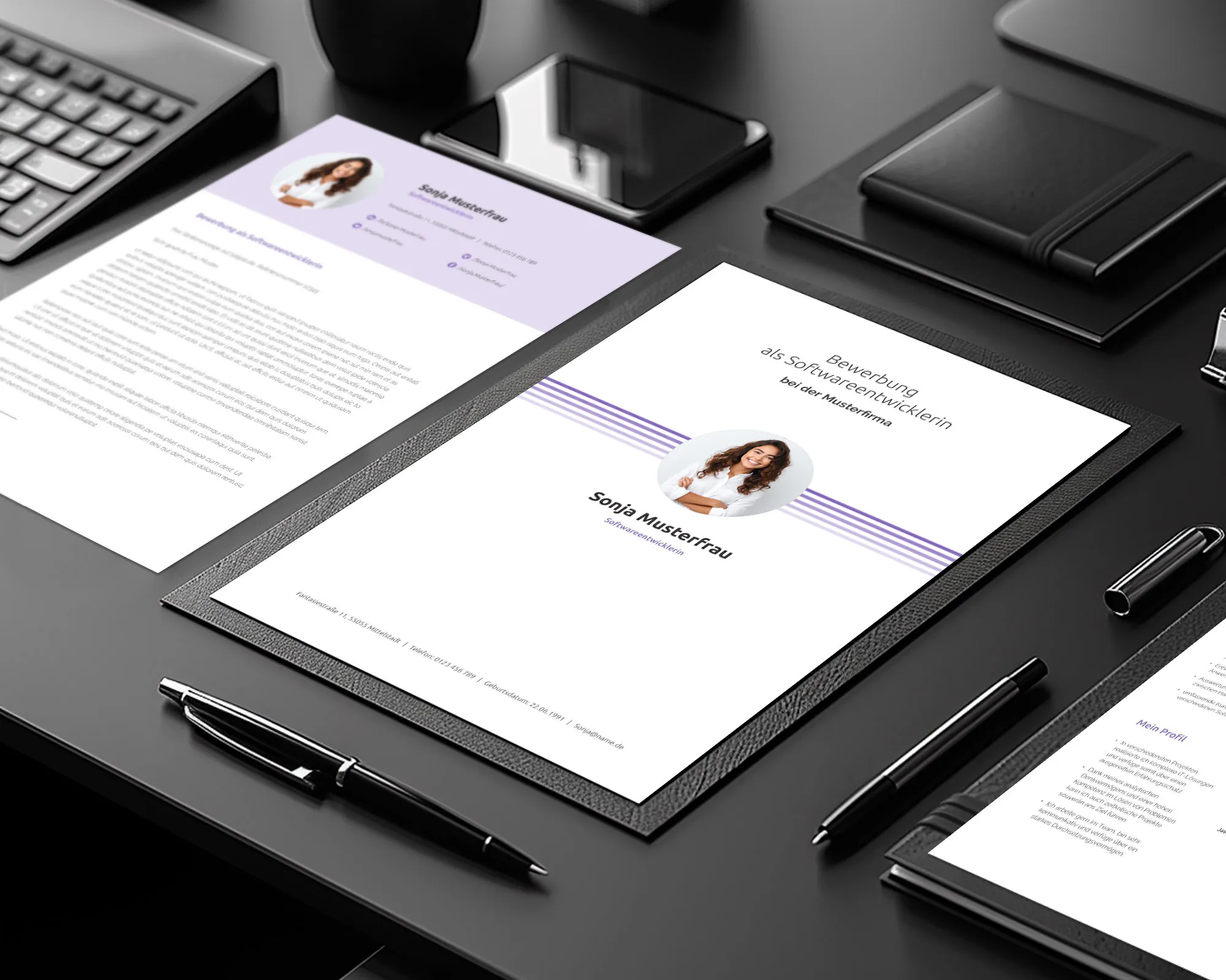 Application as an epidemiologist: cover letter and CV template