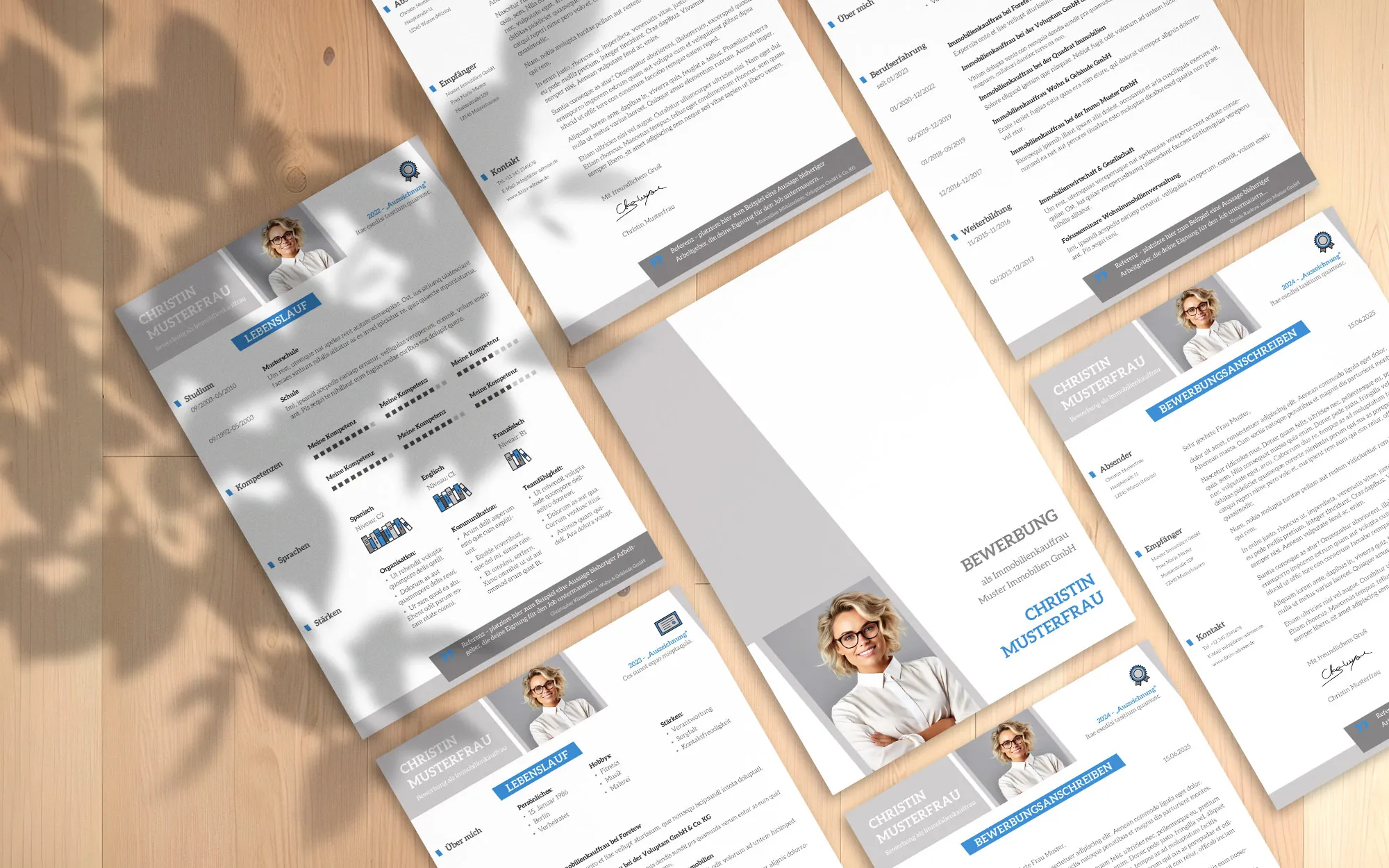 Application as a specialist for employment services: Sample CV and cover letter