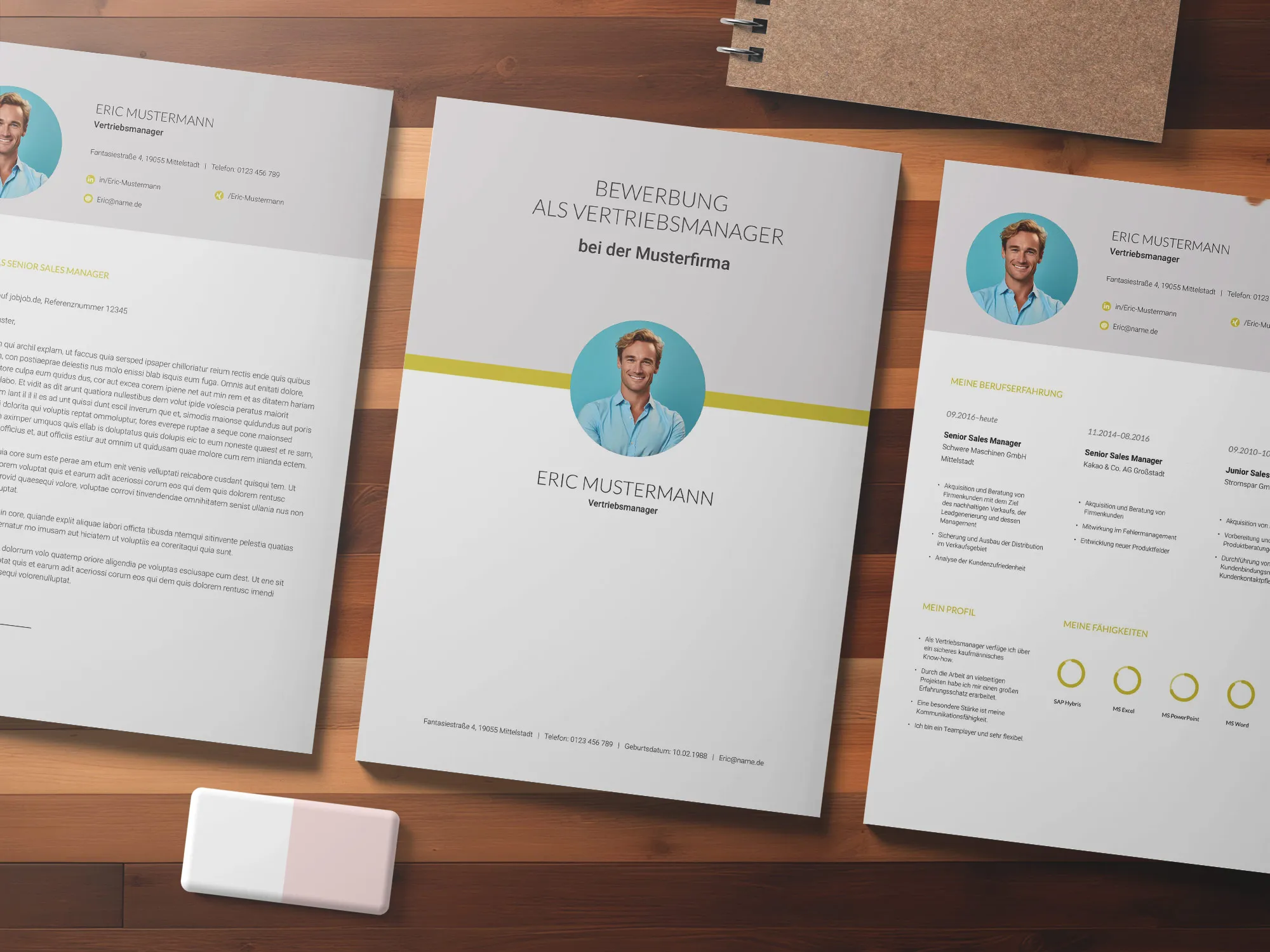 Application as a medical specialist: sample CV and cover letter