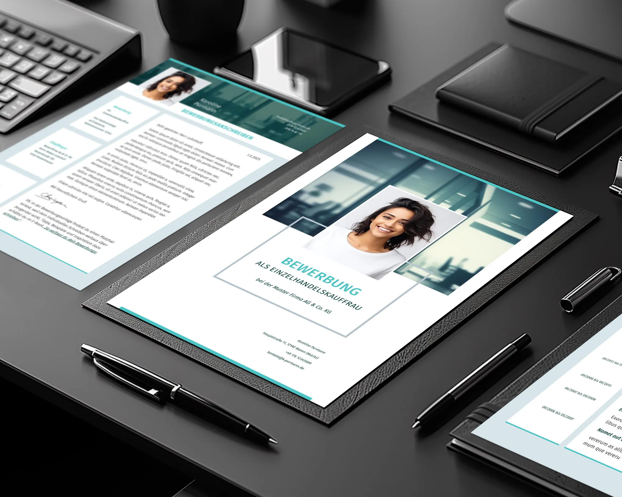 Solicitud como técnico informático: Plantilla para carta de presentación y currículum.