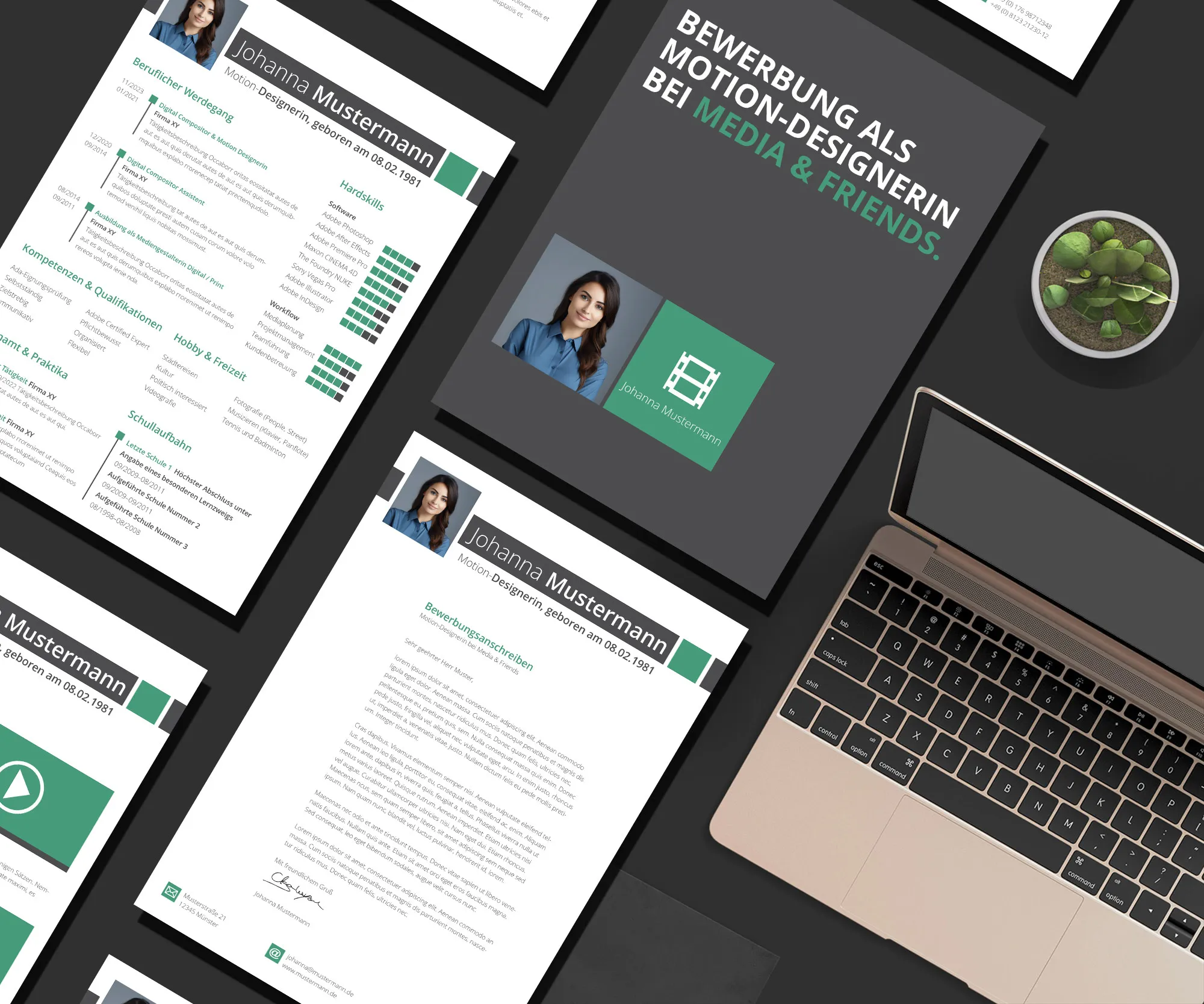 Application as an agricultural service specialist: cover letter and CV template to download